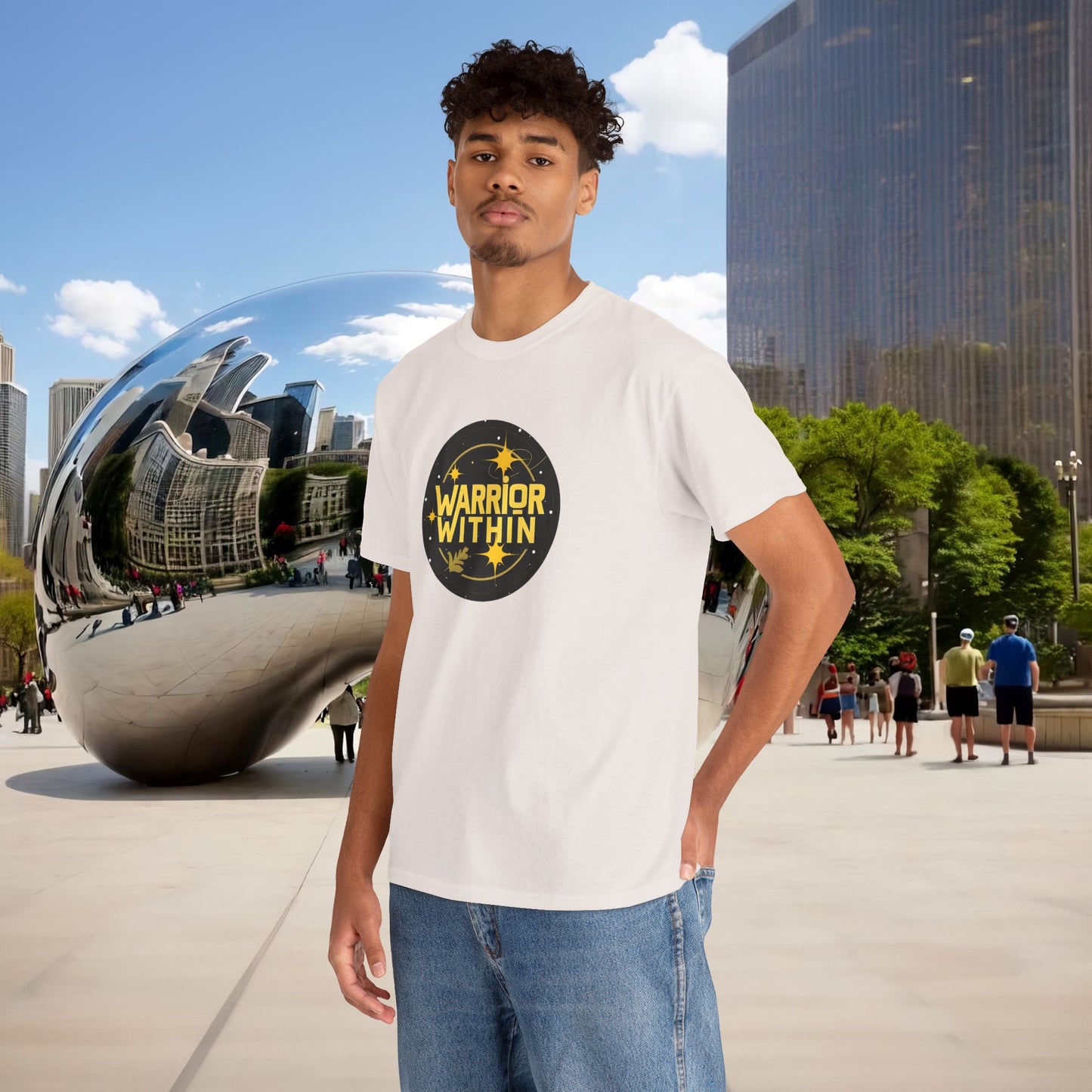 ⭐🔥 Menaste “Warrior Within” Tee — The Inner Strength Edition