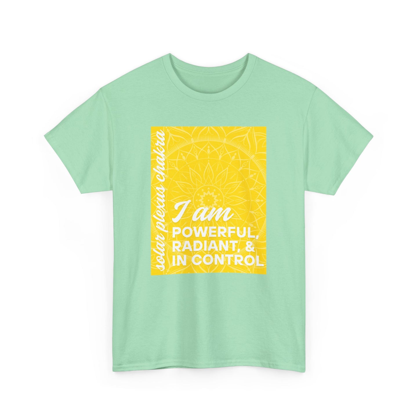 ☀️Radiant Power Heavy Cotton Tee - Own Your Inner Fire