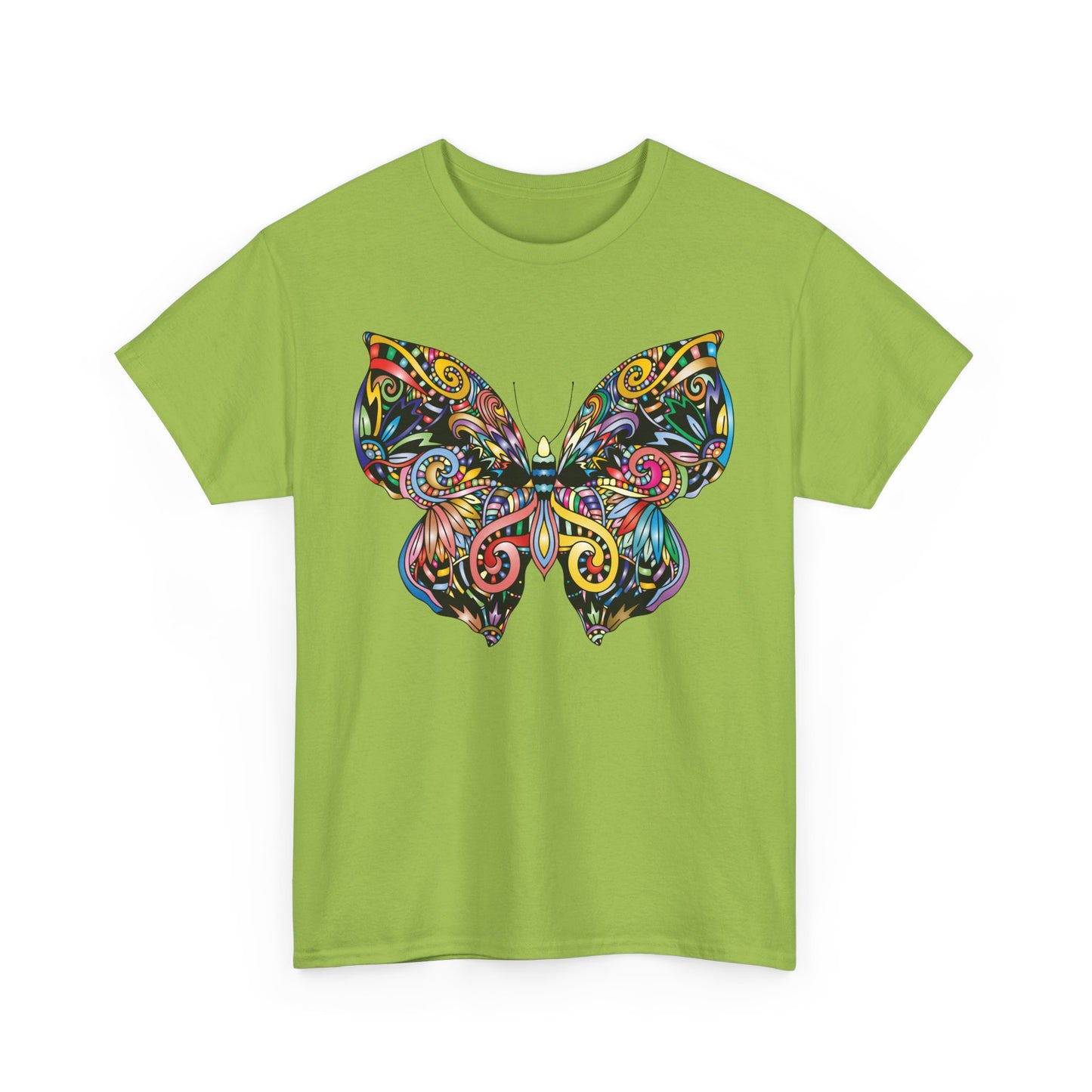 🦋Rebirth in Color Heavy Cotton Tee - Emerge, Evolve, Expand