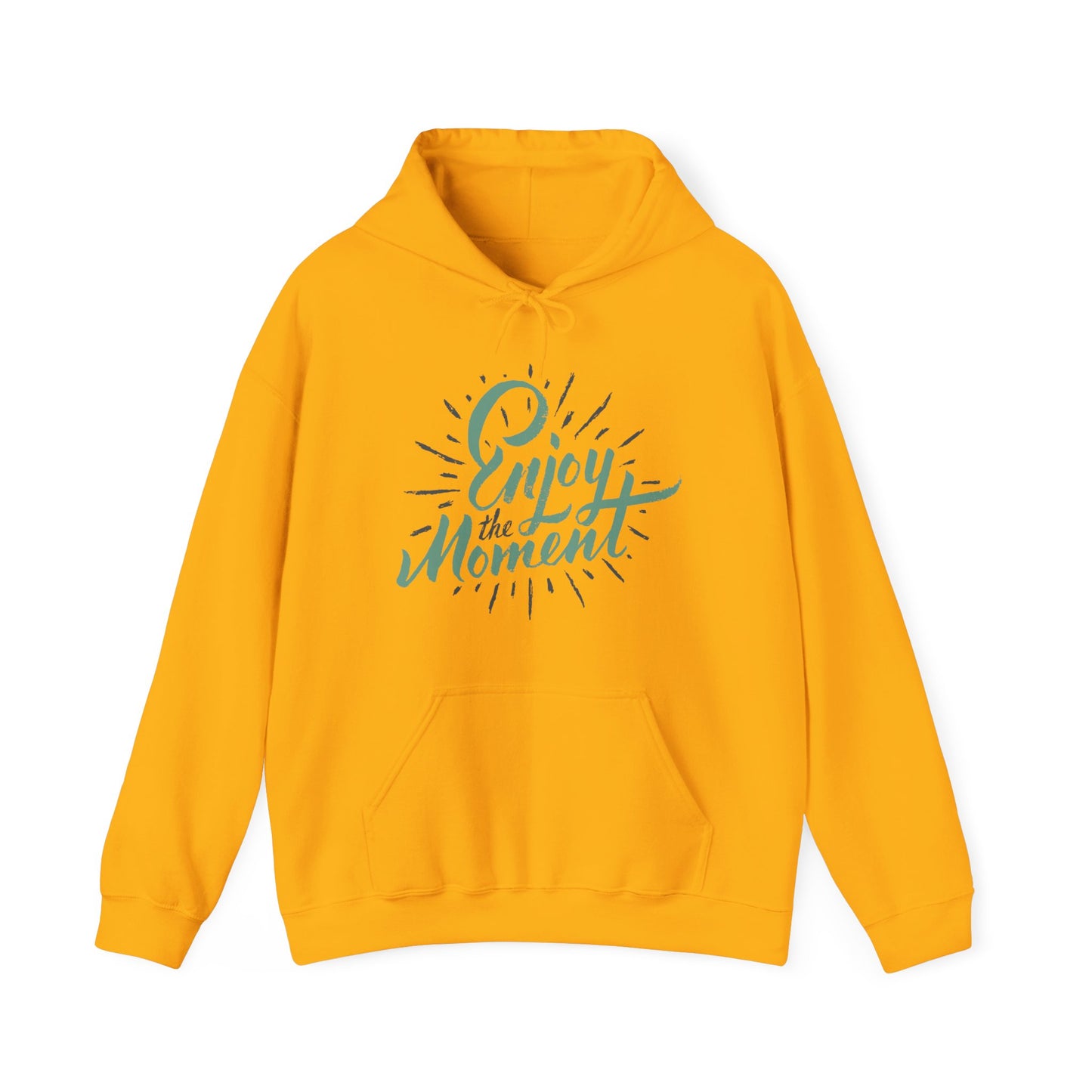 ✨Enjoy the Moment Hoodie – Mindful Living, Spiritual Comfort🌿🕊️✨