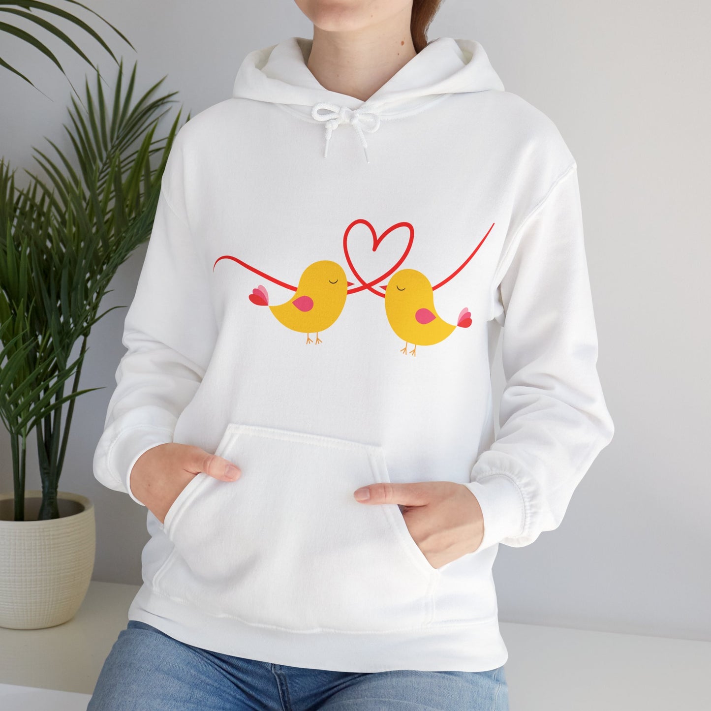 🕊️“Two Souls, One Heart” Hoodie – A Cozy Embrace of Love & Connection