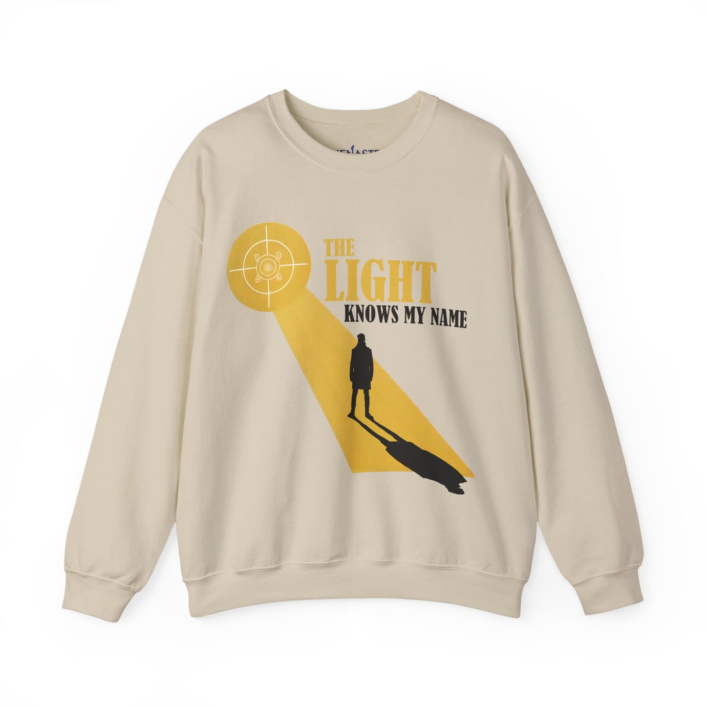☀️ Menaste "THE LIGHT KNOWS MY NAME" — Awakening Sweatshirt