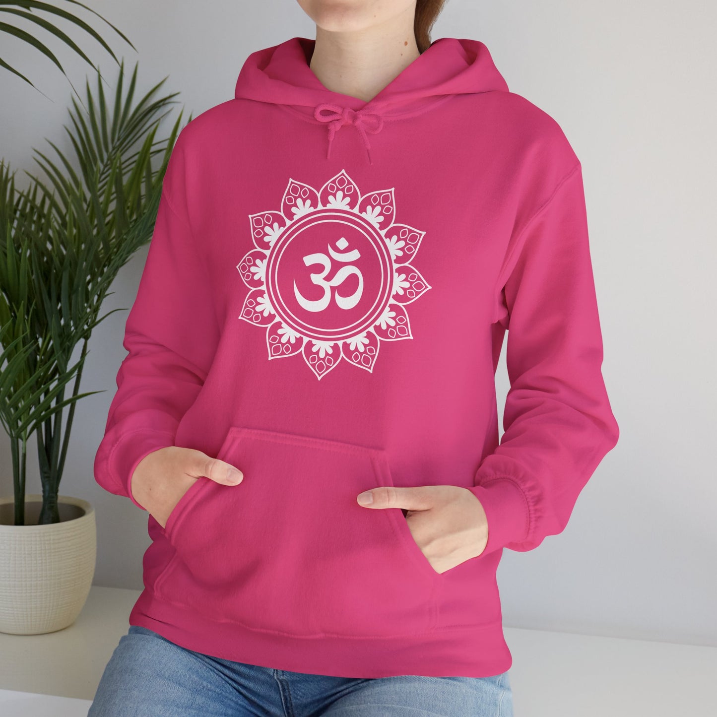 🕉️Tranquil Om Mandala Hoodie🌿✨
