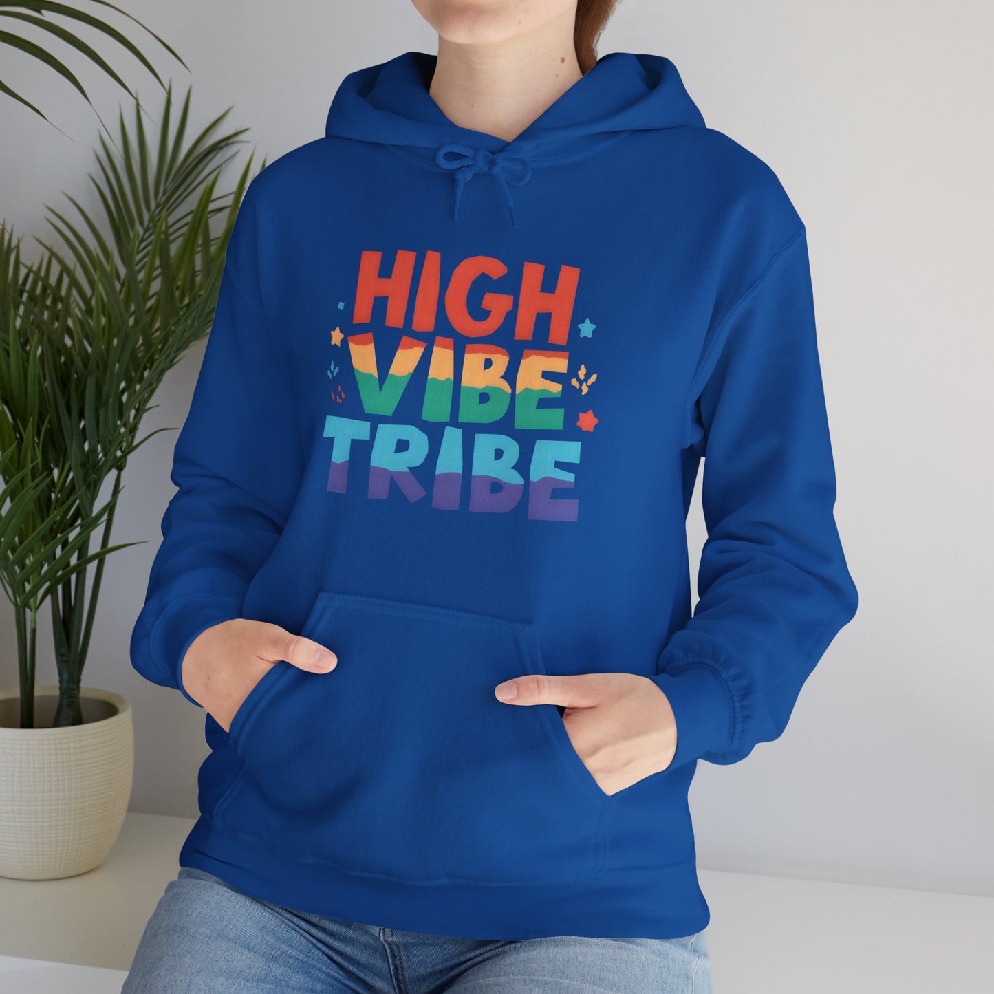 🌿High Vibe Tribe Hoodie – Spiritual Community Energy | Positive Vibes Unisex Hoodie✨🌀