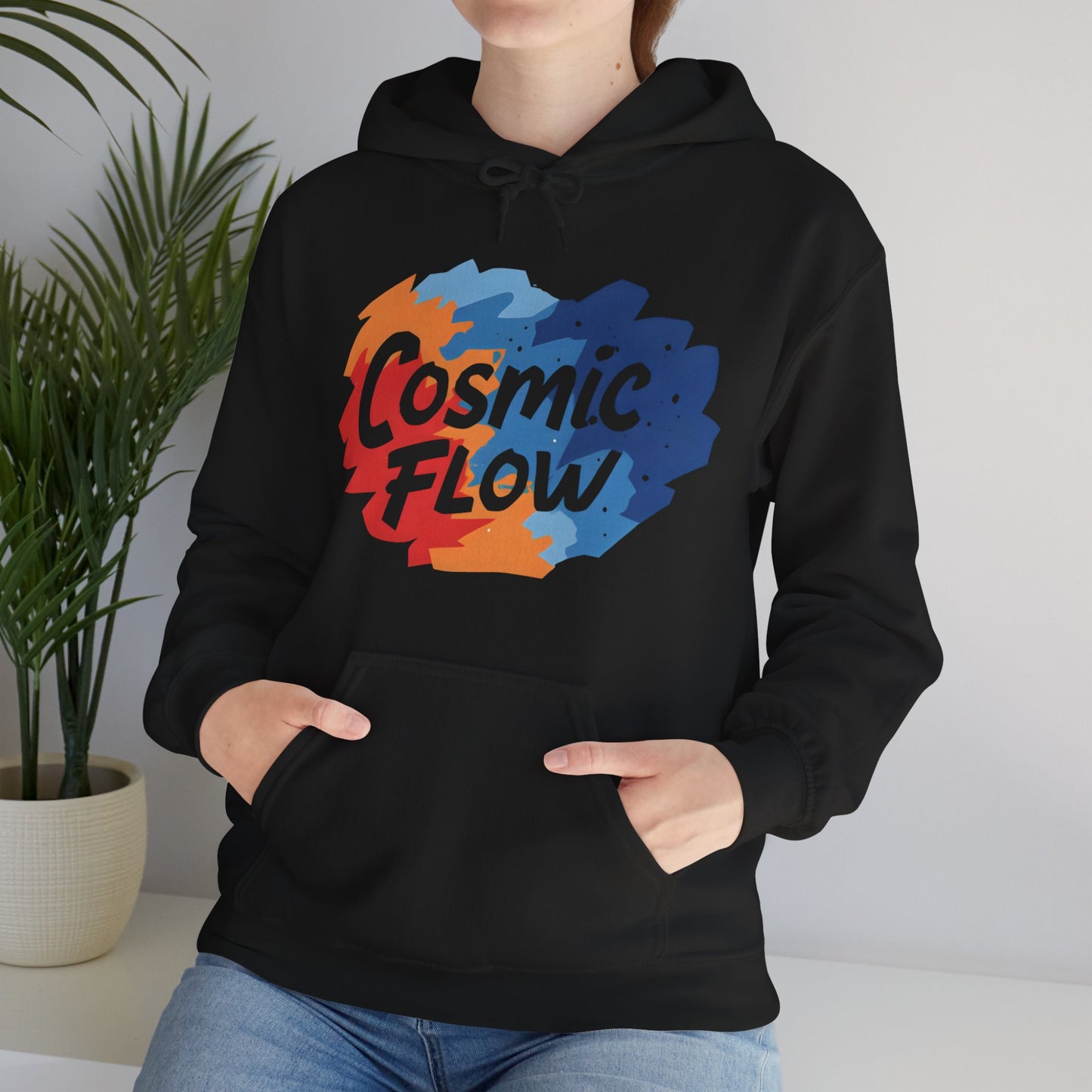 🌠Cosmic Flow Hoodie – Spiritual Starseed Vibes | Unisex Chakra Hoodie for Free Souls✨🌀
