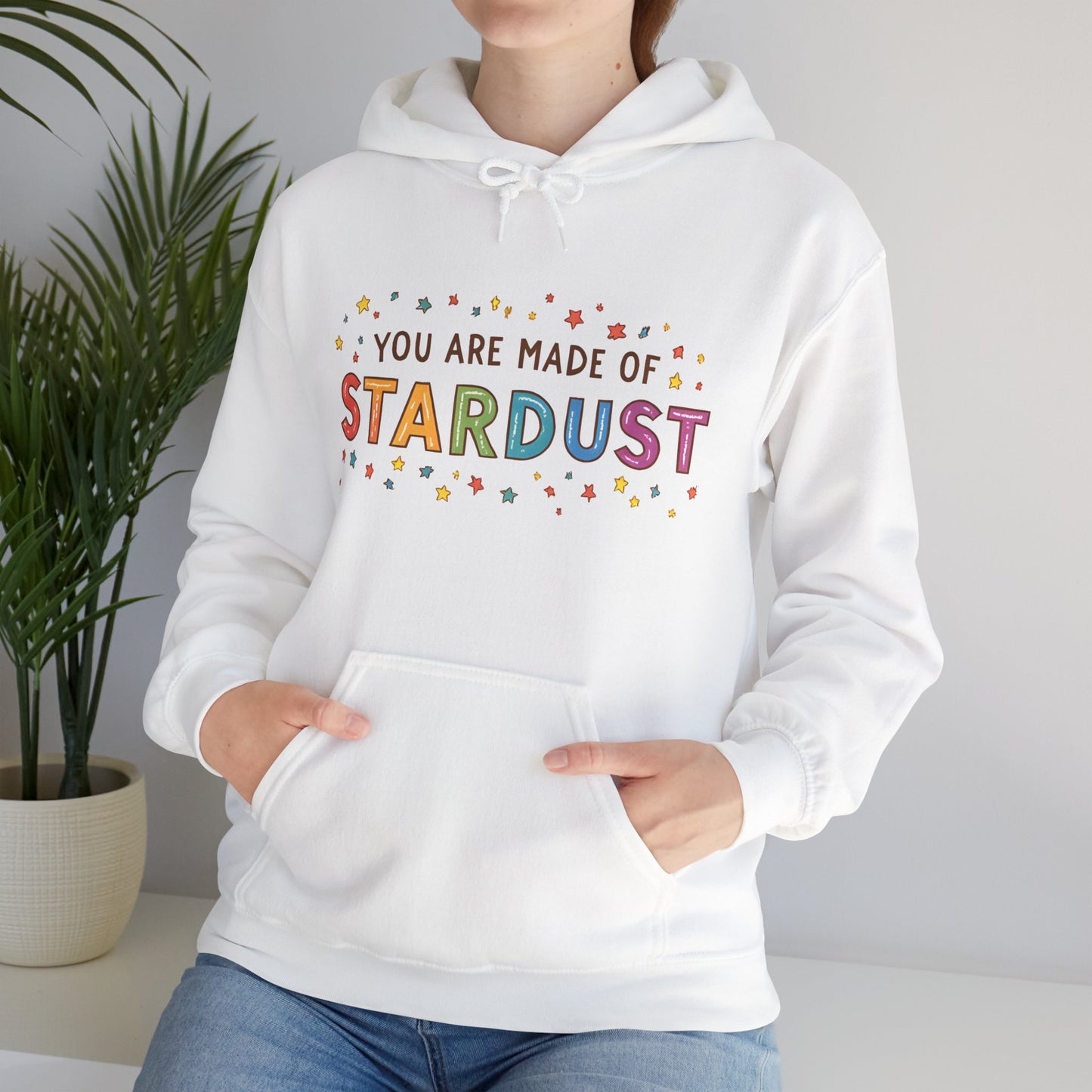 “You Are Made of Stardust” Cosmic Reminder Hoodie✨🌌