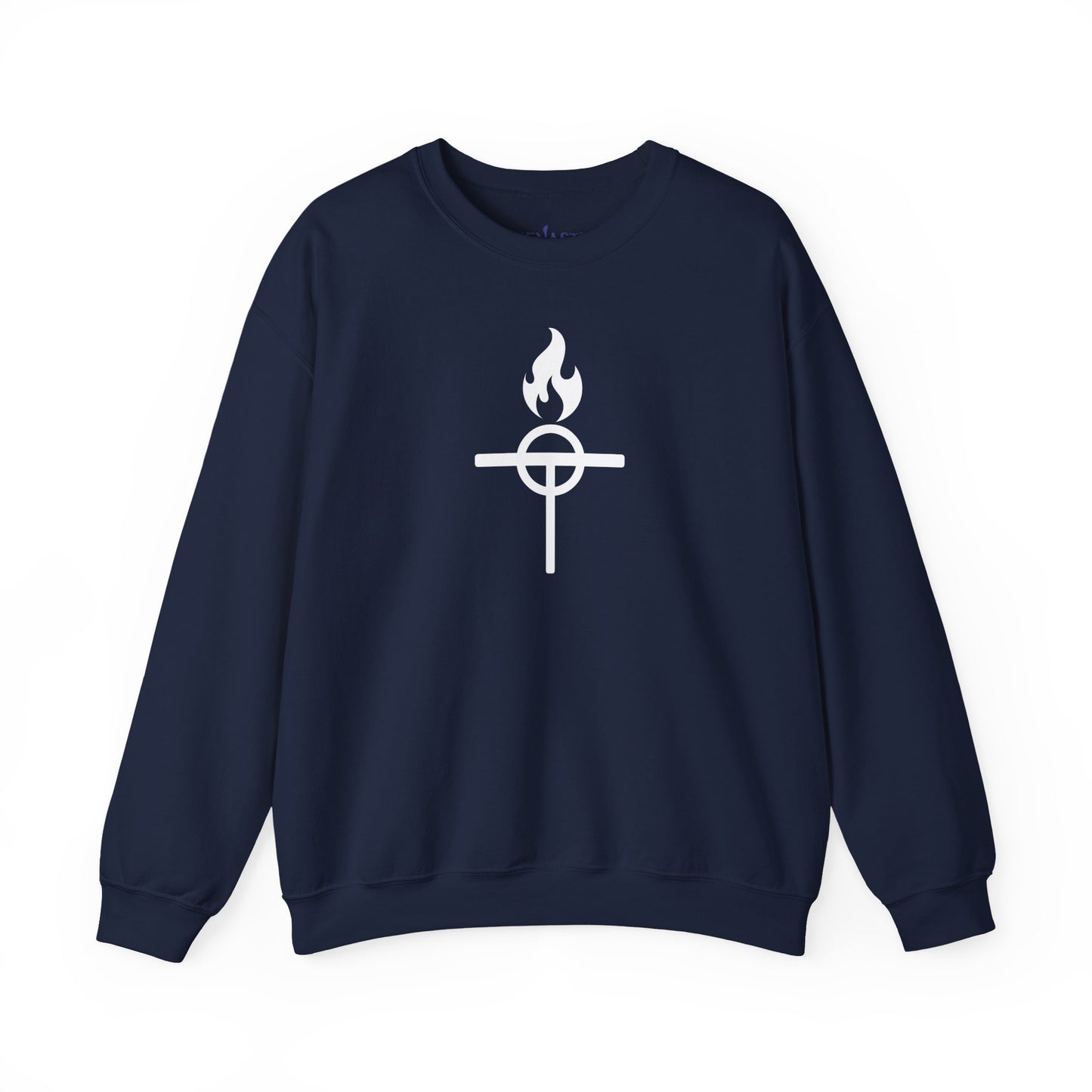 ⚔️ The Warrior Monk Sigil — Menaste Crewneck Sweatshirt (Monastic Edition)