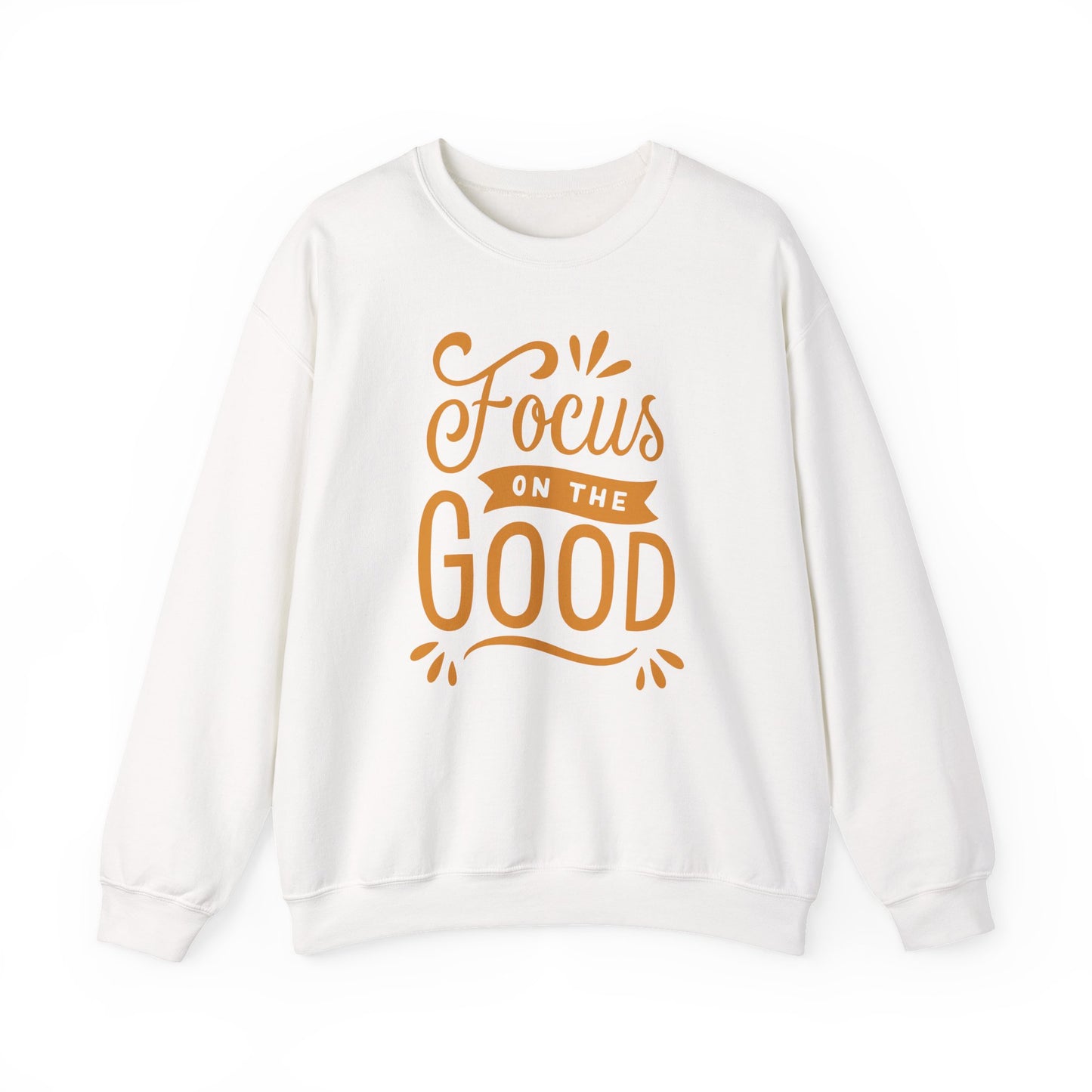 🌼Focus on the Good - Wearable Light for the Soul Crewneck Sweatshirt