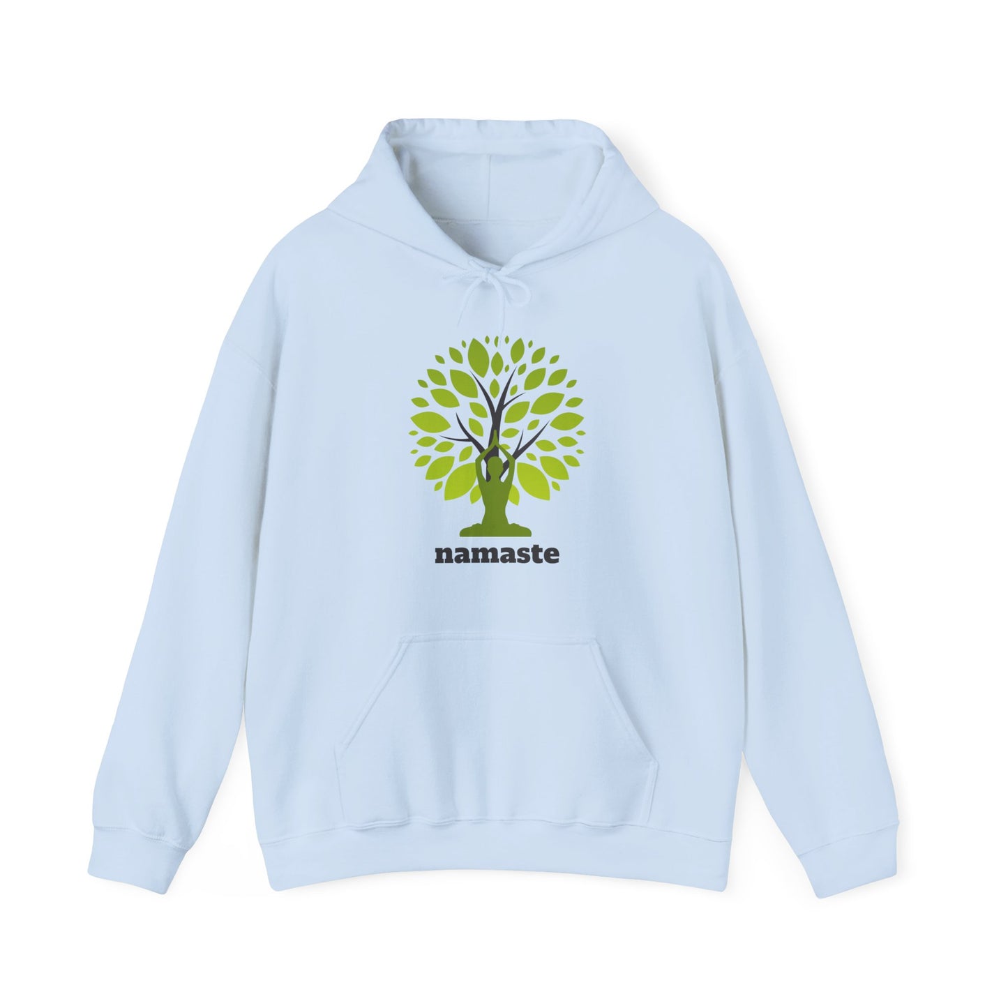 Namaste Roots Hoodie – Grounded in Spirit, Rooted in Earth🌳🙏✨