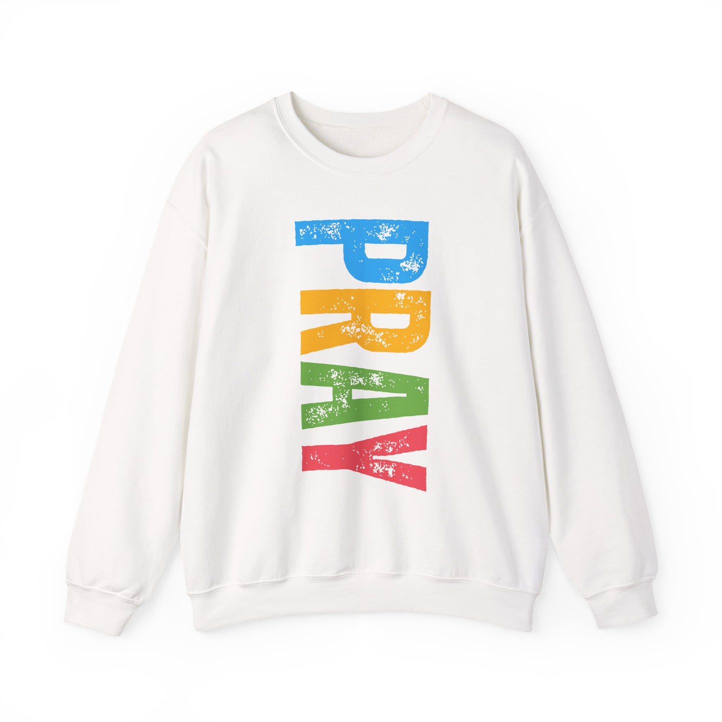 🌈Bold in Faith - PRAY Crewneck Sweatshirt