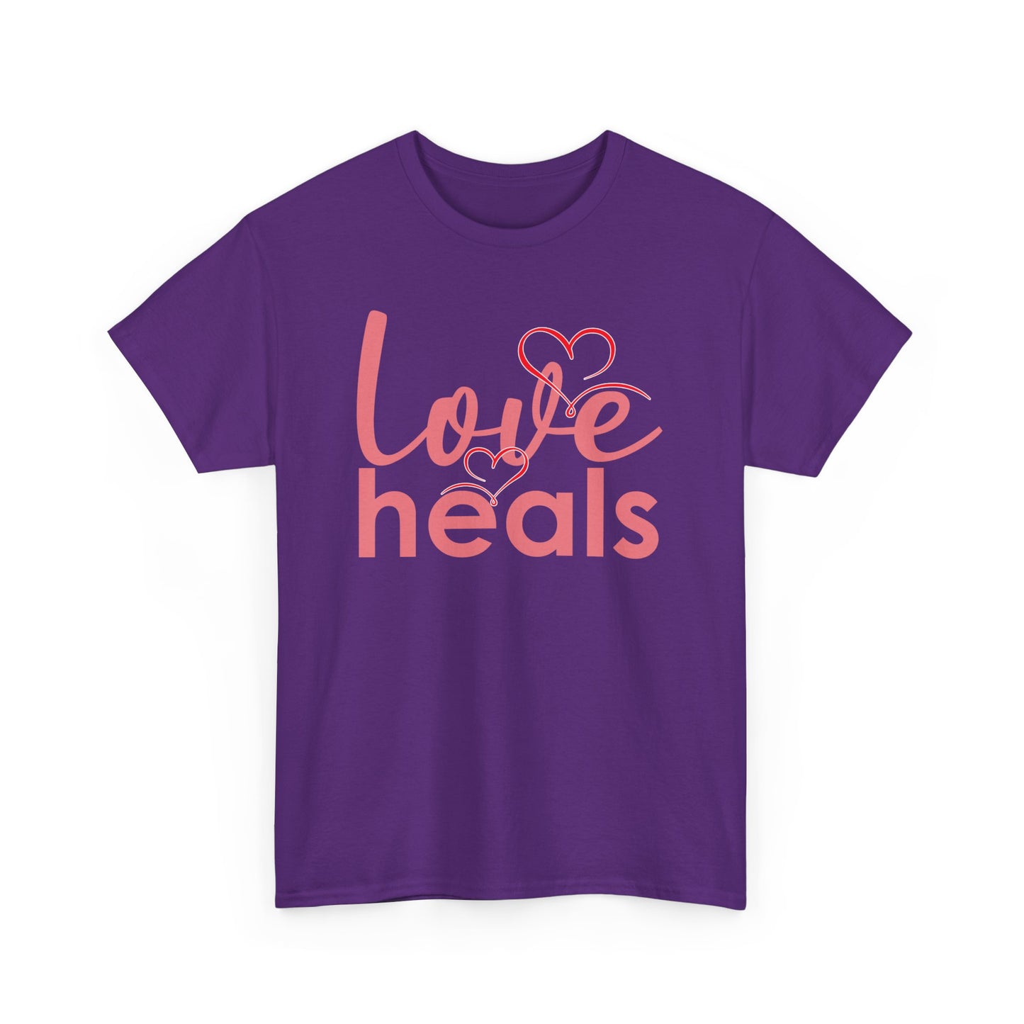 Universal Love Heavy Cotton Tee - Love Heals