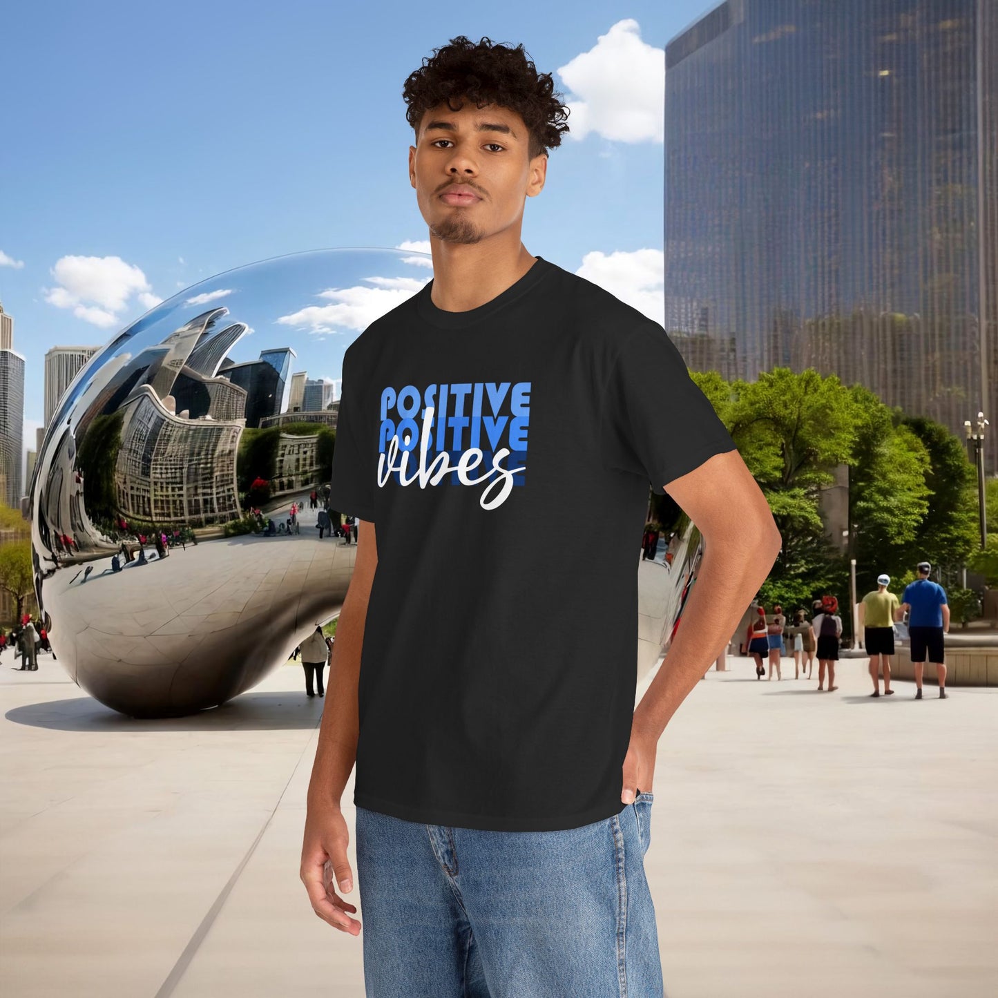 ⚡ POSITIVE FREQUENCY — Menaste™ T-Shirt