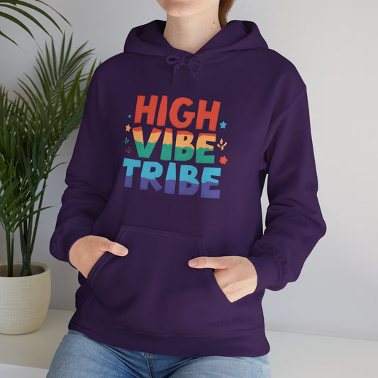 🌿High Vibe Tribe Hoodie – Spiritual Community Energy | Positive Vibes Unisex Hoodie✨🌀