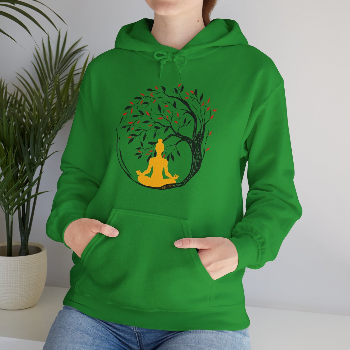 🌳Sacred Roots Hoodie – Grounding, Growth & Inner Stillness🌙✨🕊️