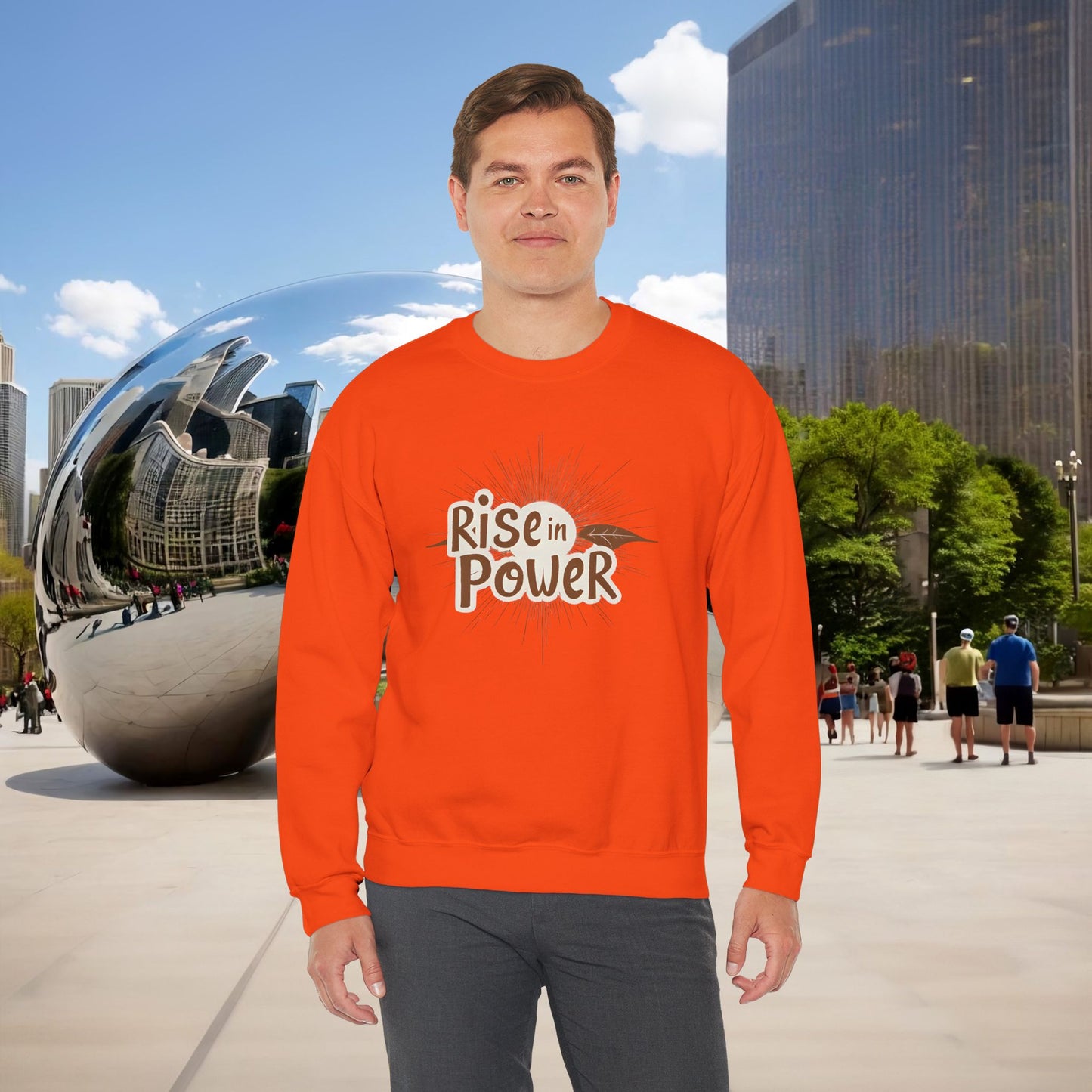 🔥 RISE IN POWER — Menaste Crewneck Sweatshirt