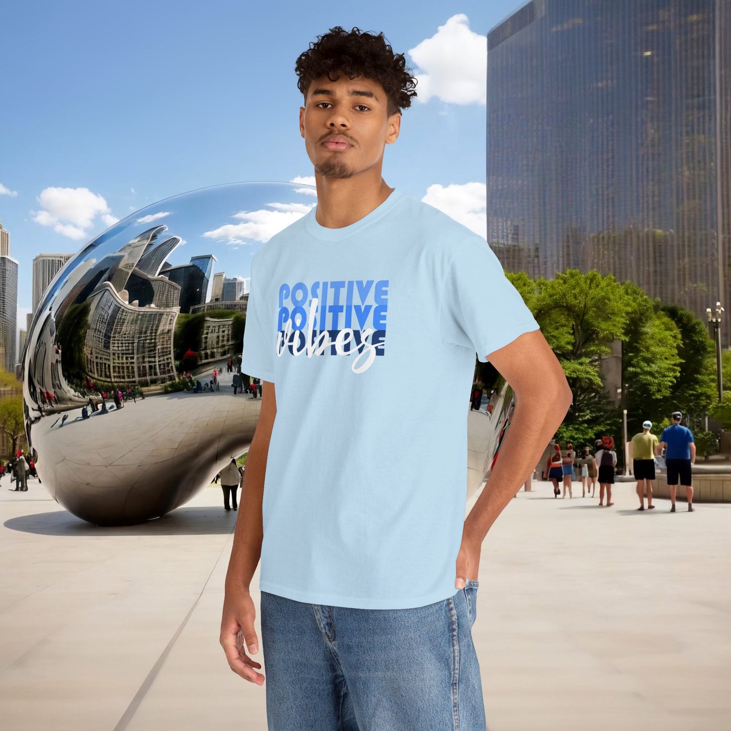 ⚡ POSITIVE FREQUENCY — Menaste™ T-Shirt