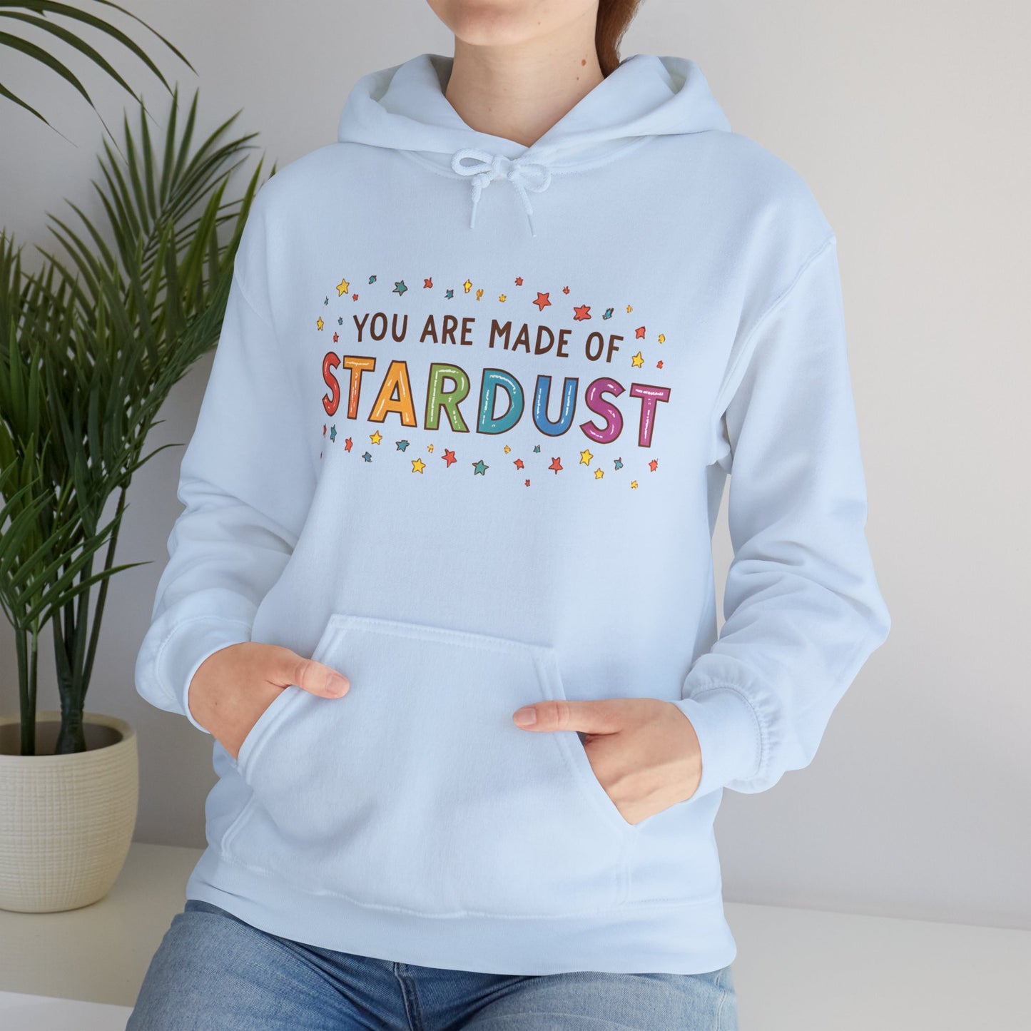 “You Are Made of Stardust” Cosmic Reminder Hoodie✨🌌