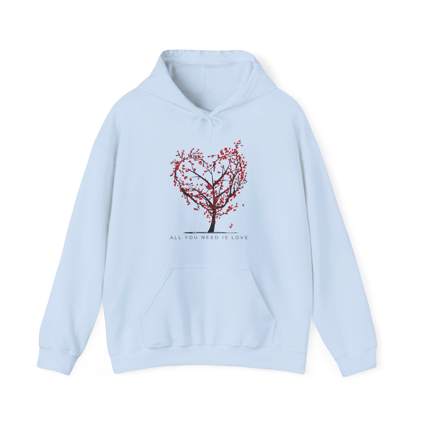 ❤️All You Need Is Love Hoodie – Heartfelt Comfort for Soulful Living🌳
