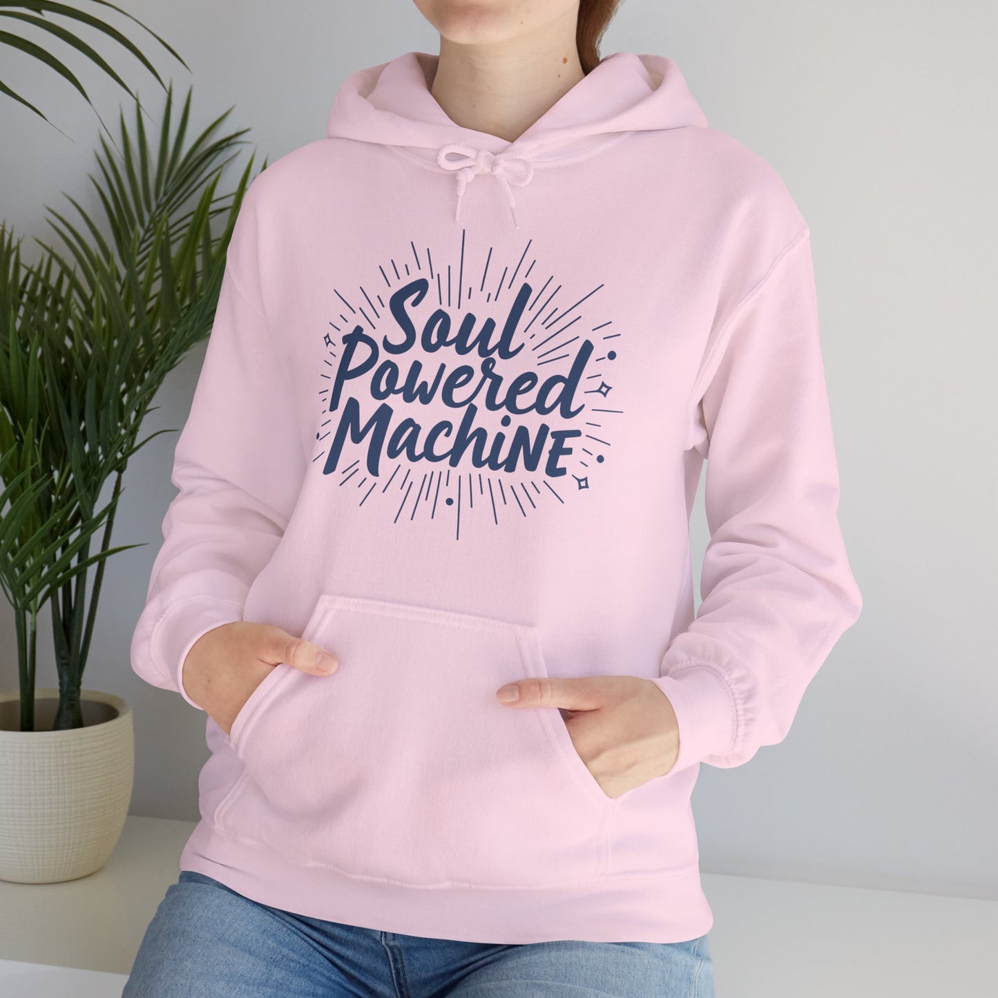 ⚡SOUL POWERED MACHINE Hoodie — Spirit in Motion, Power in Presence🔥💪