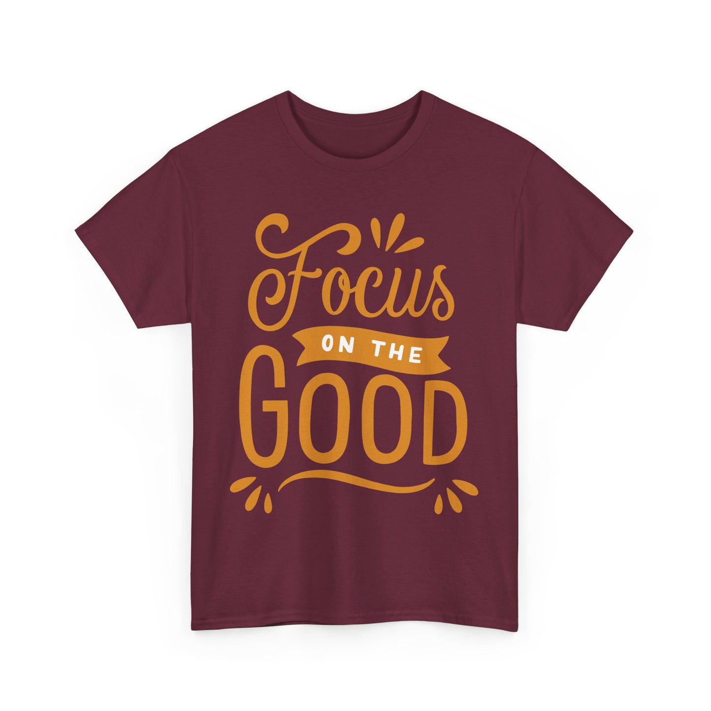 🌞"Goodness Lens" Heavy Cotton Tee - Where Intention Flows, Joy Grows