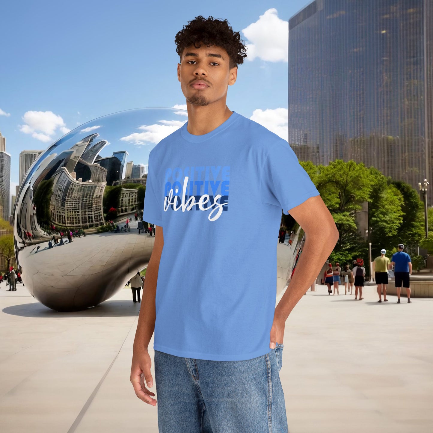 ⚡ POSITIVE FREQUENCY — Menaste™ T-Shirt