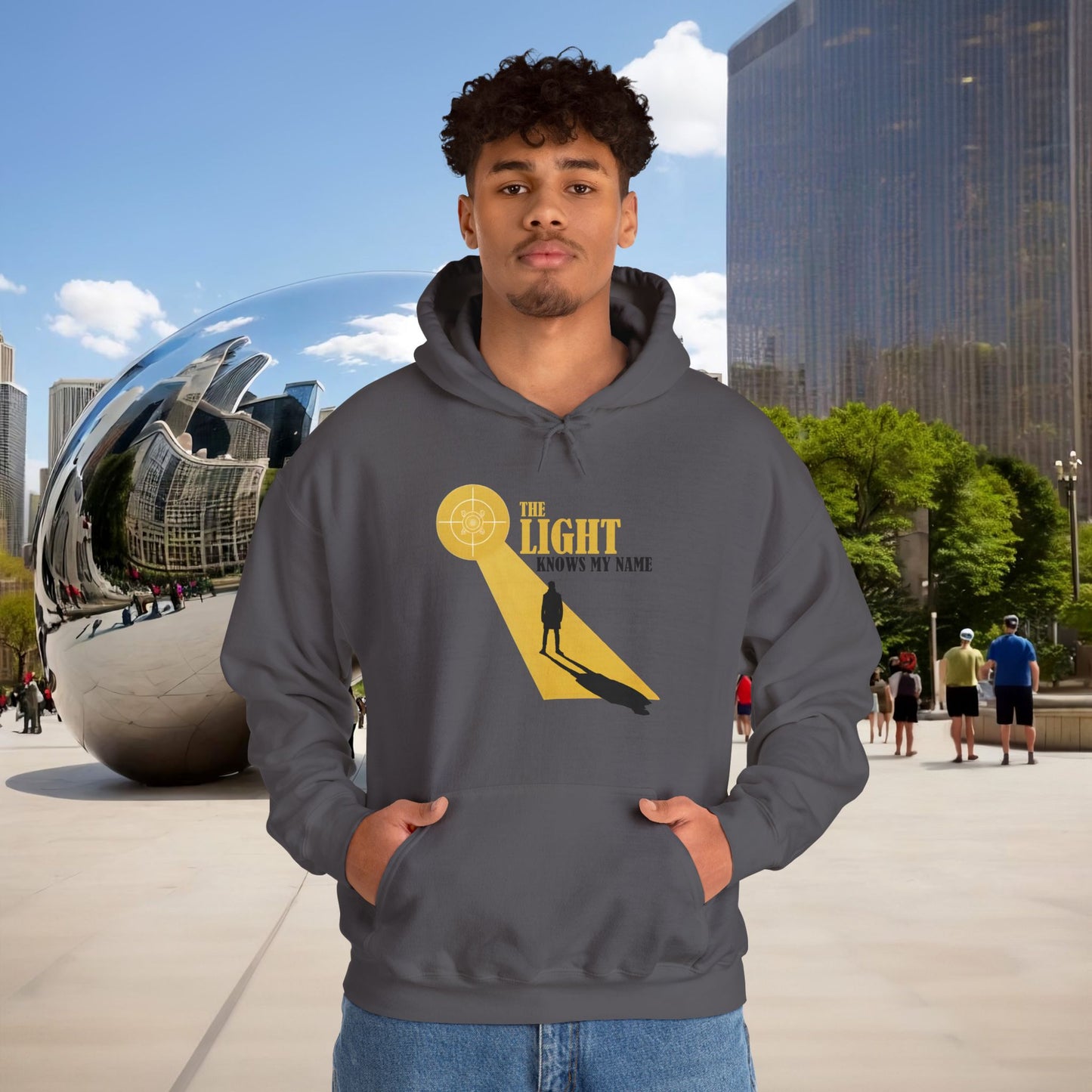 ☀️ THE LIGHT KNOWS MY NAME — Menaste™ Hoodie