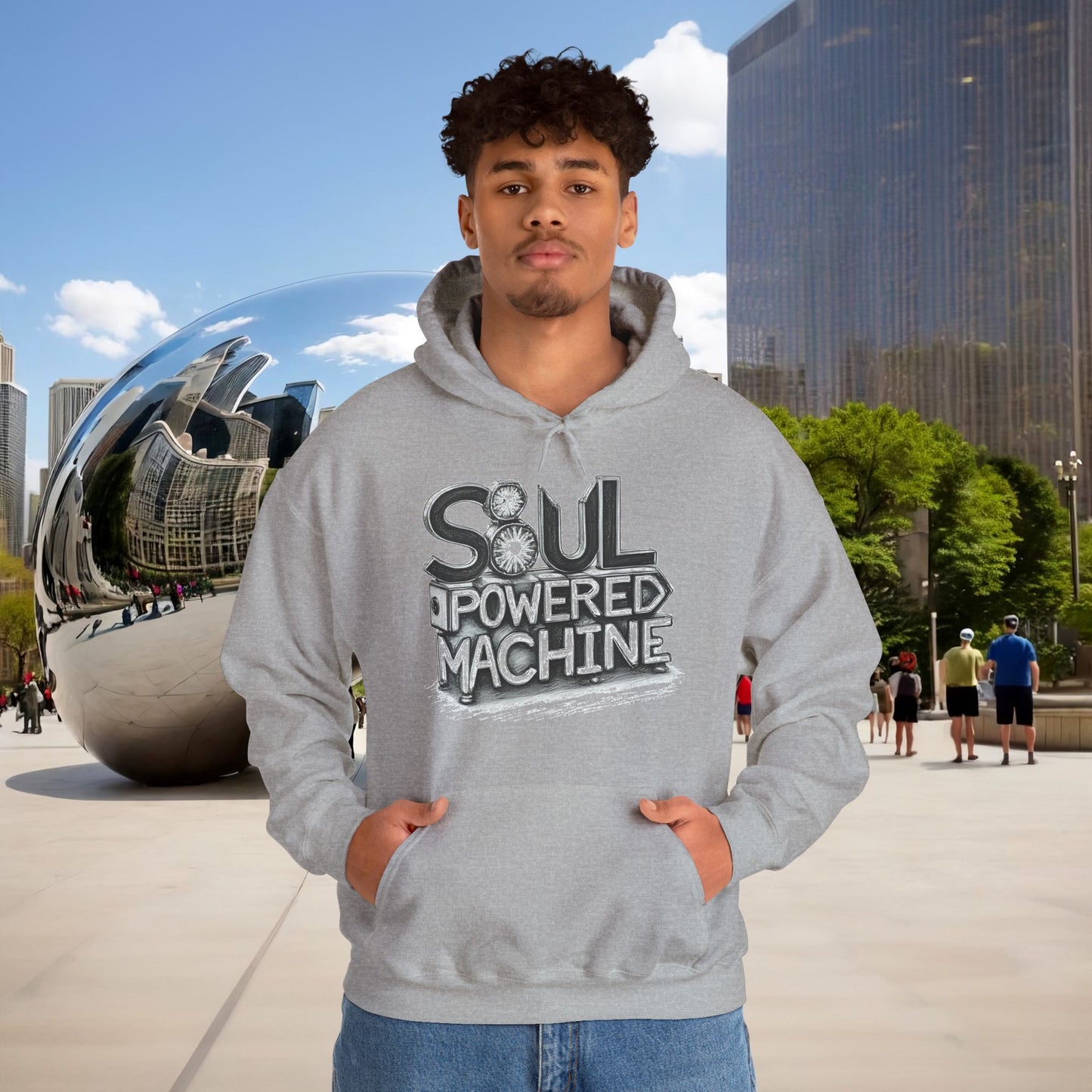 ⚙️ Menaste “Soul Powered Machine” Hoodie