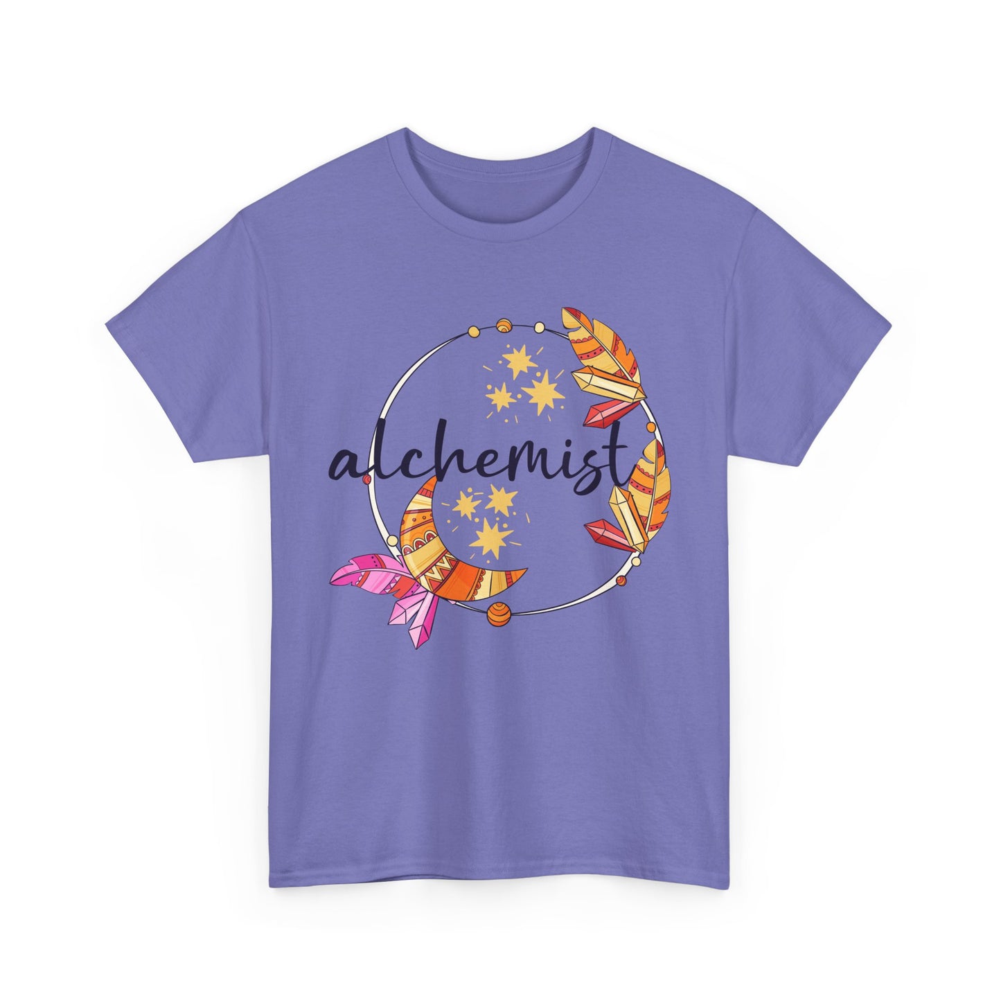 "Alchemist of the Soul" - Boho Style Heavy Cotton Tee