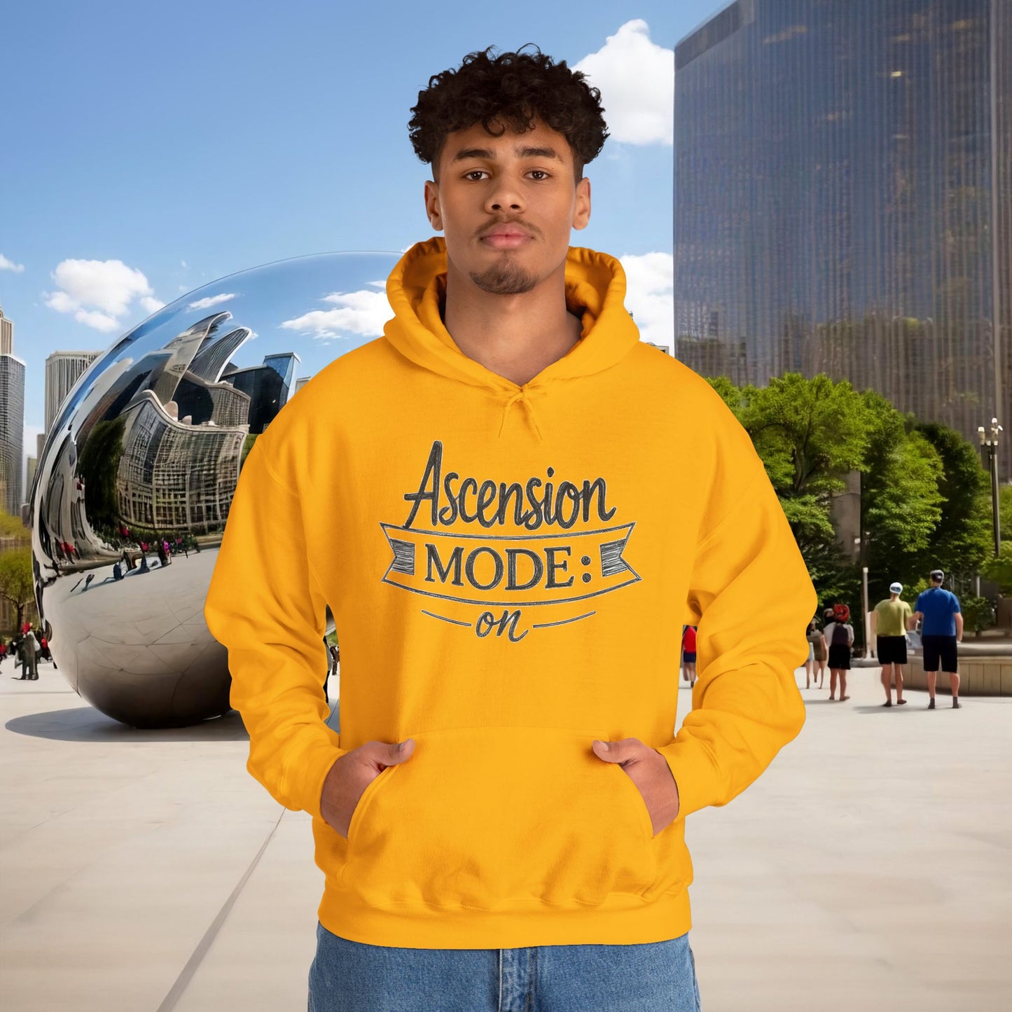 🌙🔥 Menaste "ASCENSION MODE: ON" — Elevated State Hoodie