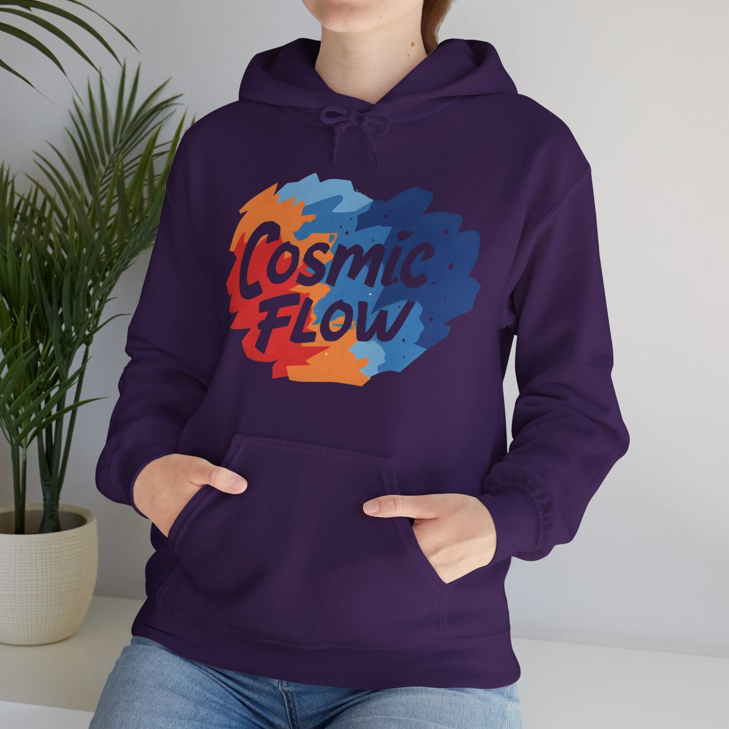 🌠Cosmic Flow Hoodie – Spiritual Starseed Vibes | Unisex Chakra Hoodie for Free Souls✨🌀