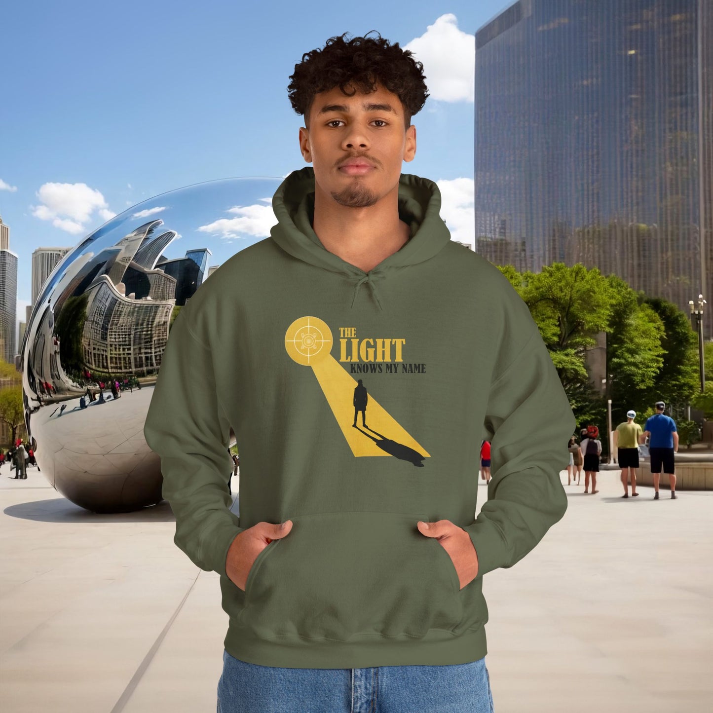 ☀️ THE LIGHT KNOWS MY NAME — Menaste™ Hoodie