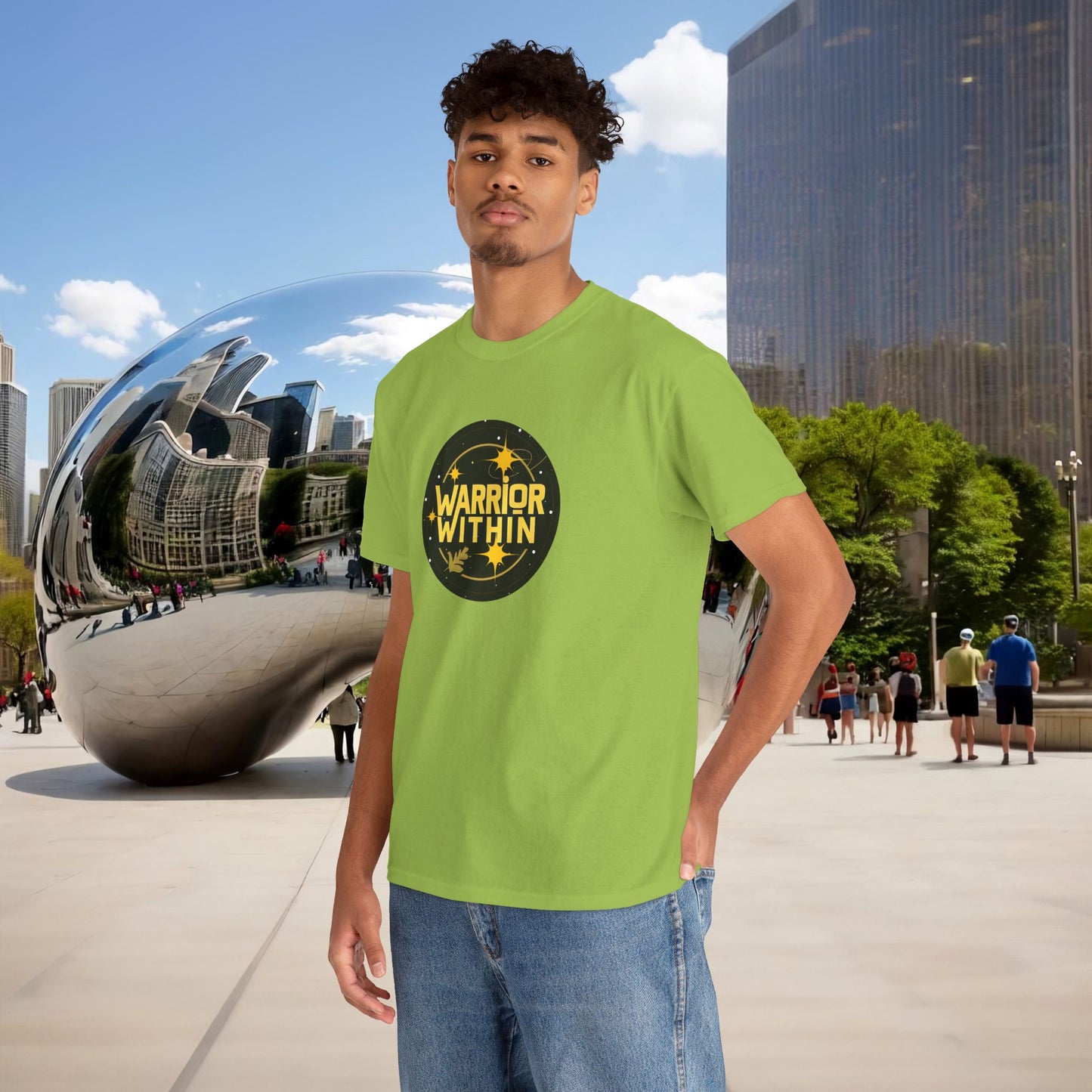 ⭐🔥 Menaste “Warrior Within” Tee — The Inner Strength Edition