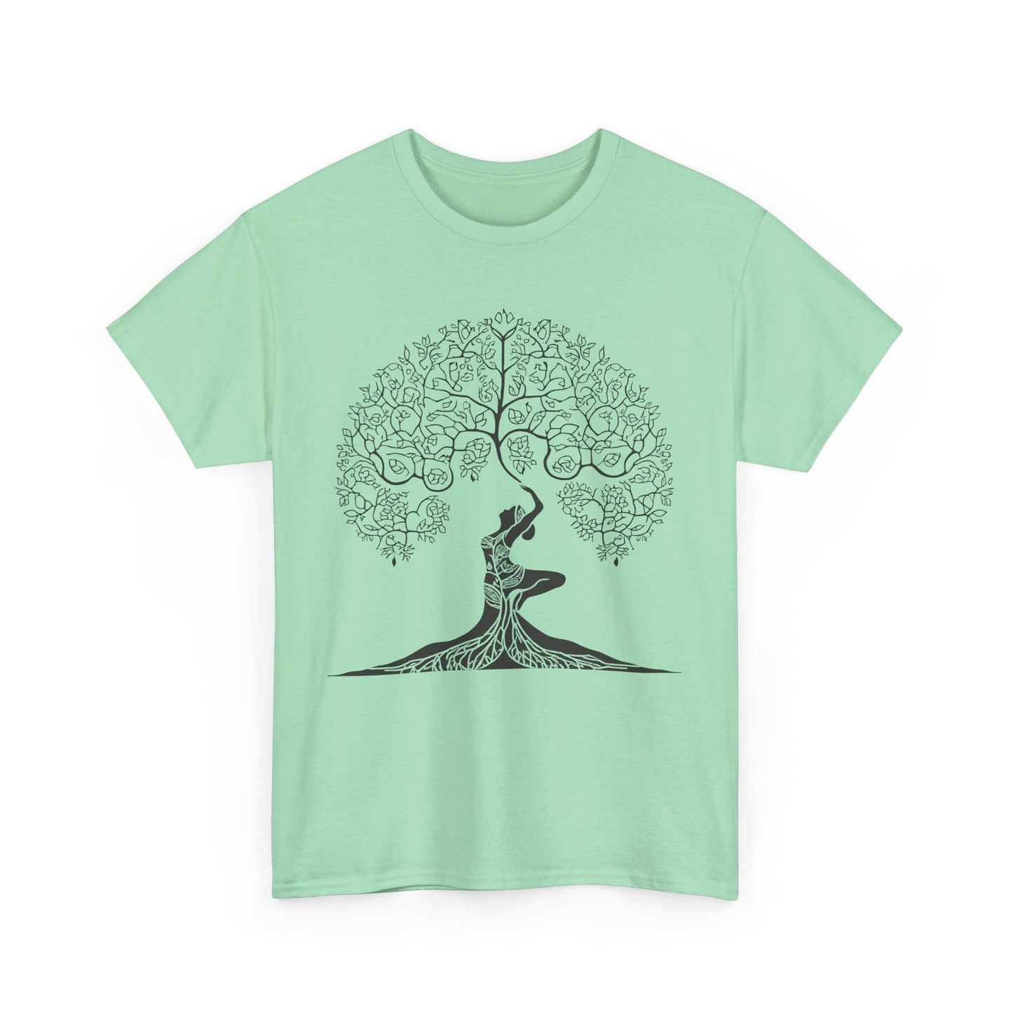 🌳Tree of Her: Divine Roots Heavy Cotton Tee