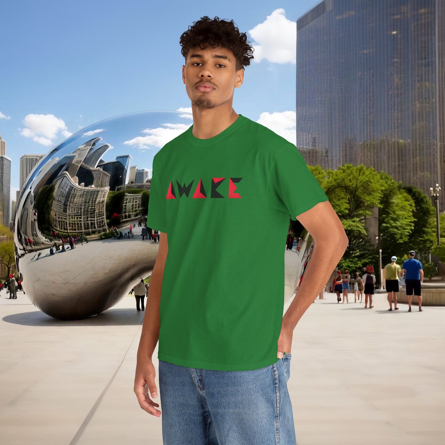 🌙 Menaste "AWAKE" — The Conscious Shift Tee