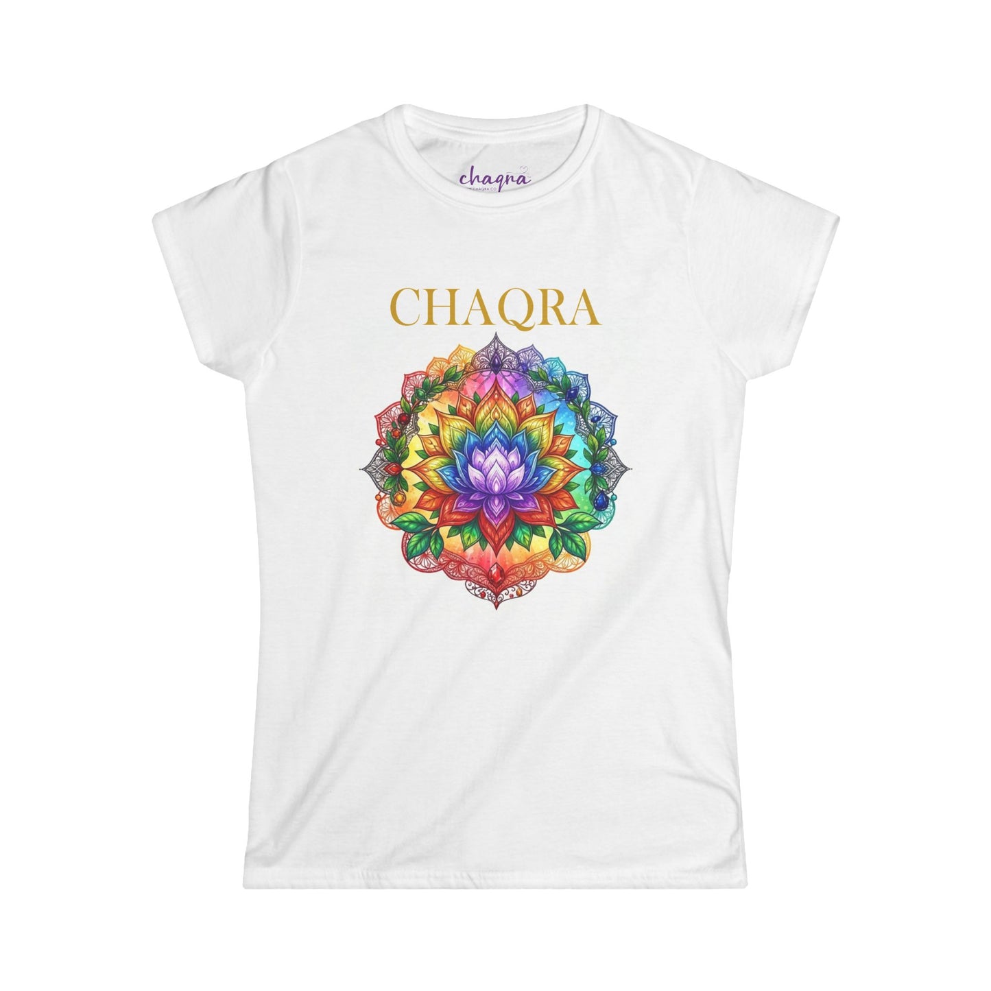 SOL COLLECTION : : CHAQRA Rainbow Flower Lotus Tee