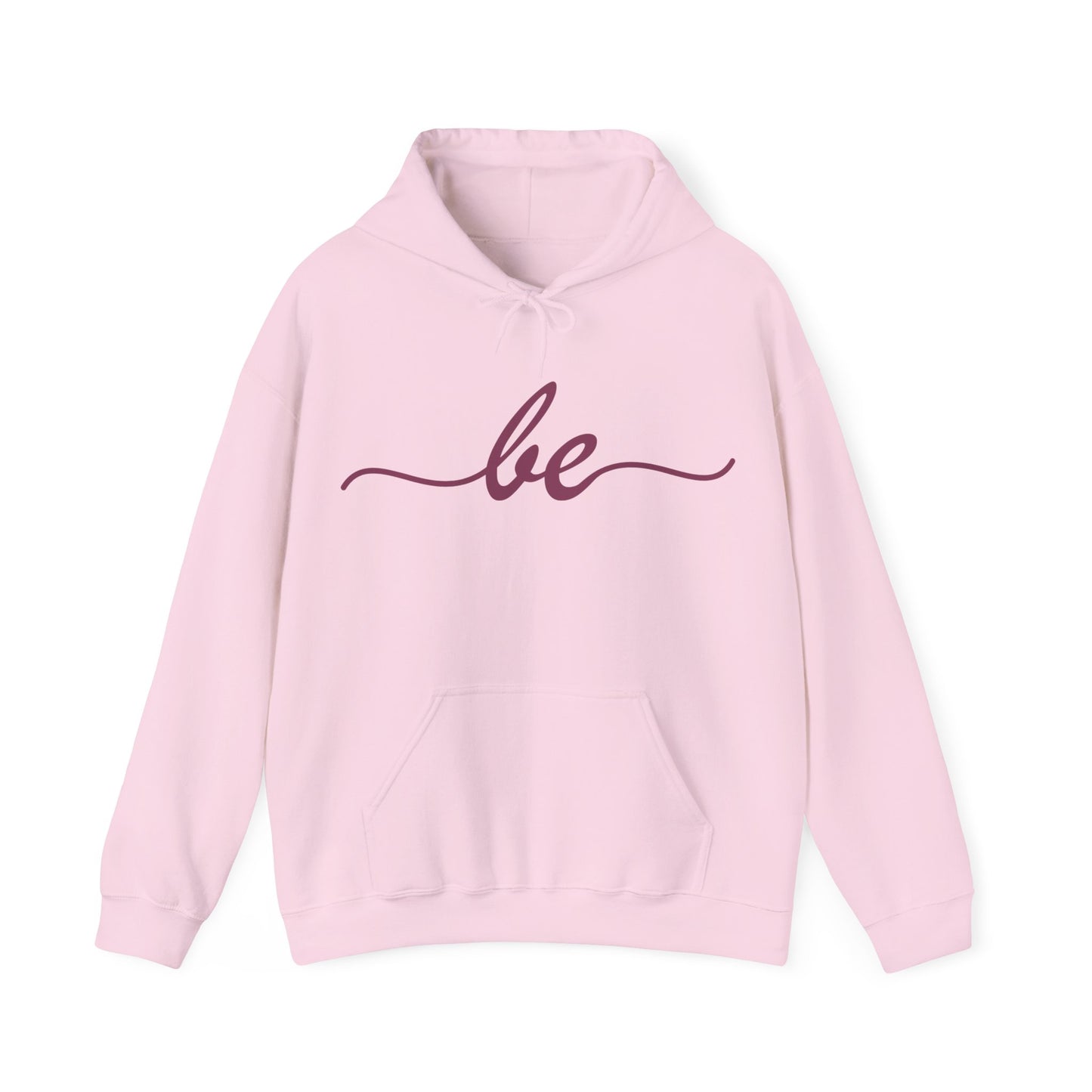 ✨"BE" - A Minimalist Mantra for the Soul Hooded Sweatshirt🌿💫