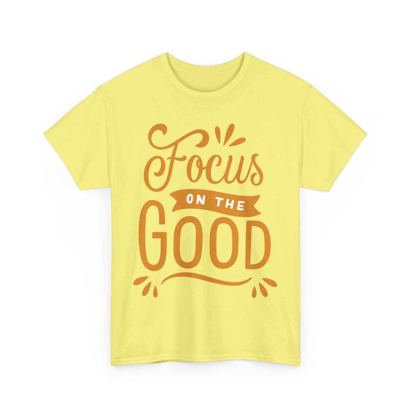 🌞"Goodness Lens" Heavy Cotton Tee - Where Intention Flows, Joy Grows