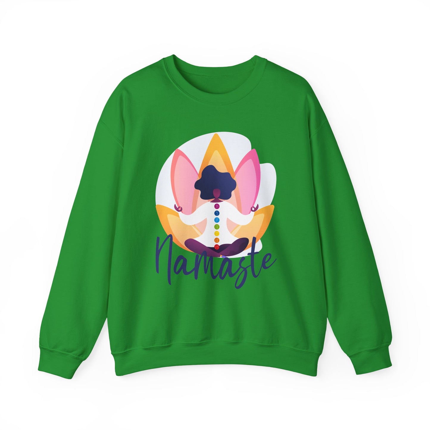 🌸Rooted Light - Namaste Chakra Crewneck Sweatshirt