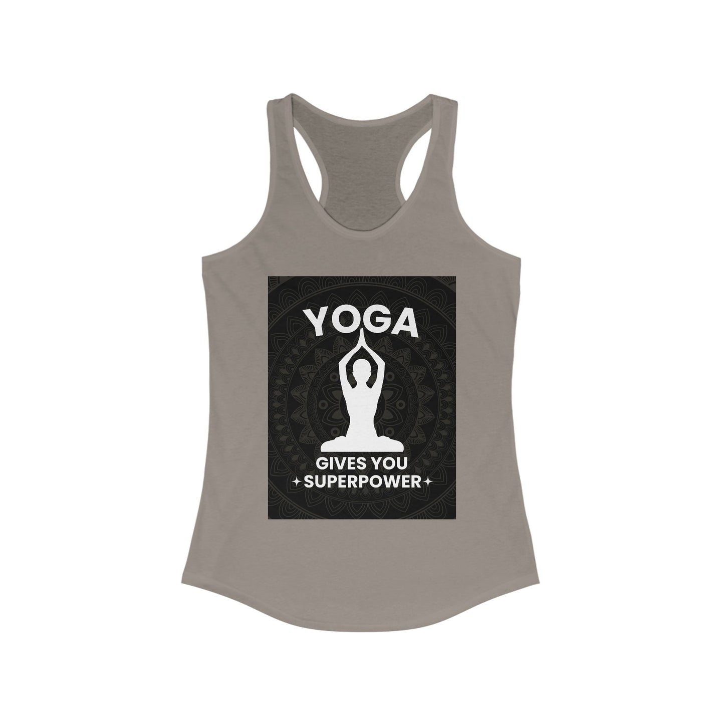 Superpowered by Yoga Racerback Tank – Empower Your Flow