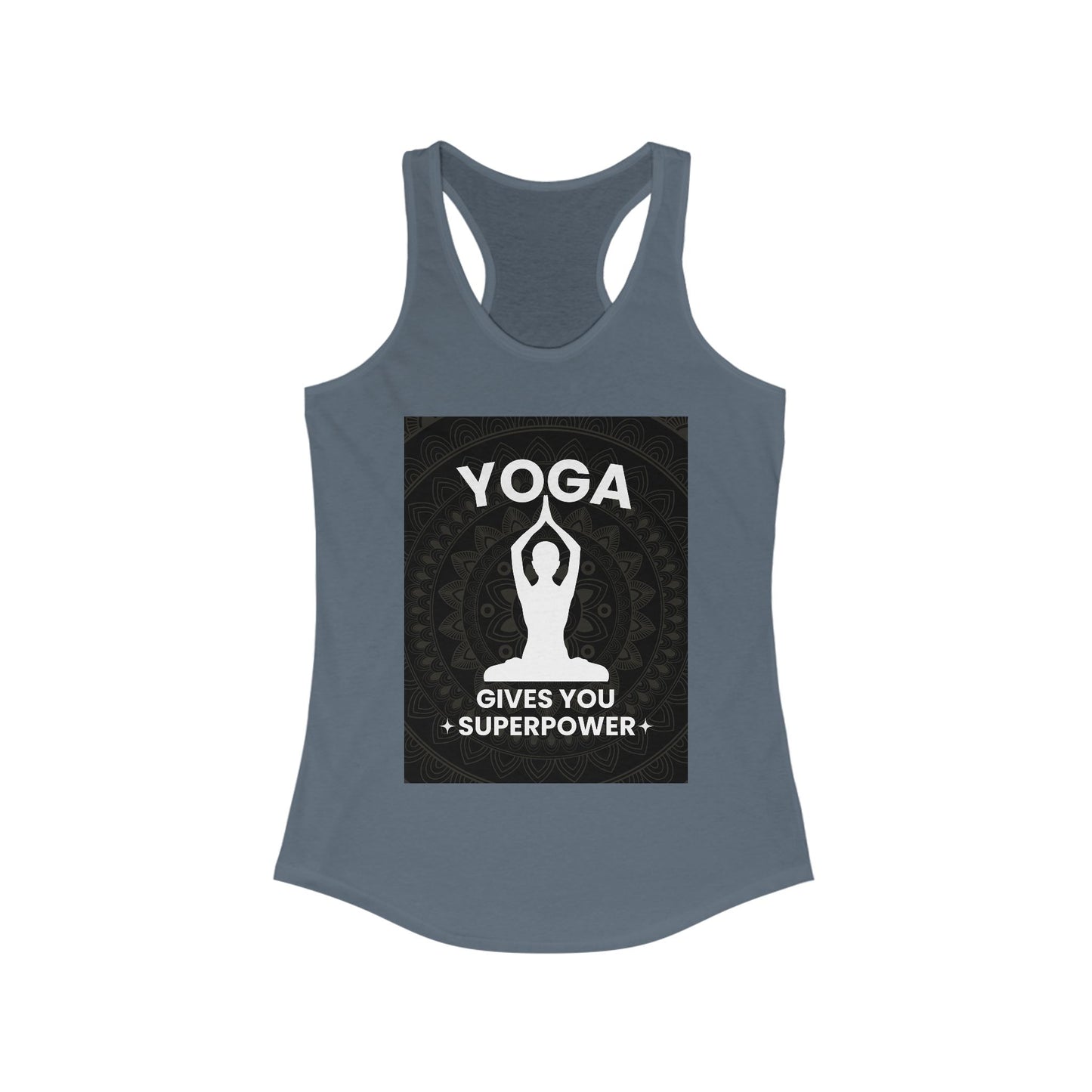 Superpowered by Yoga Racerback Tank – Empower Your Flow