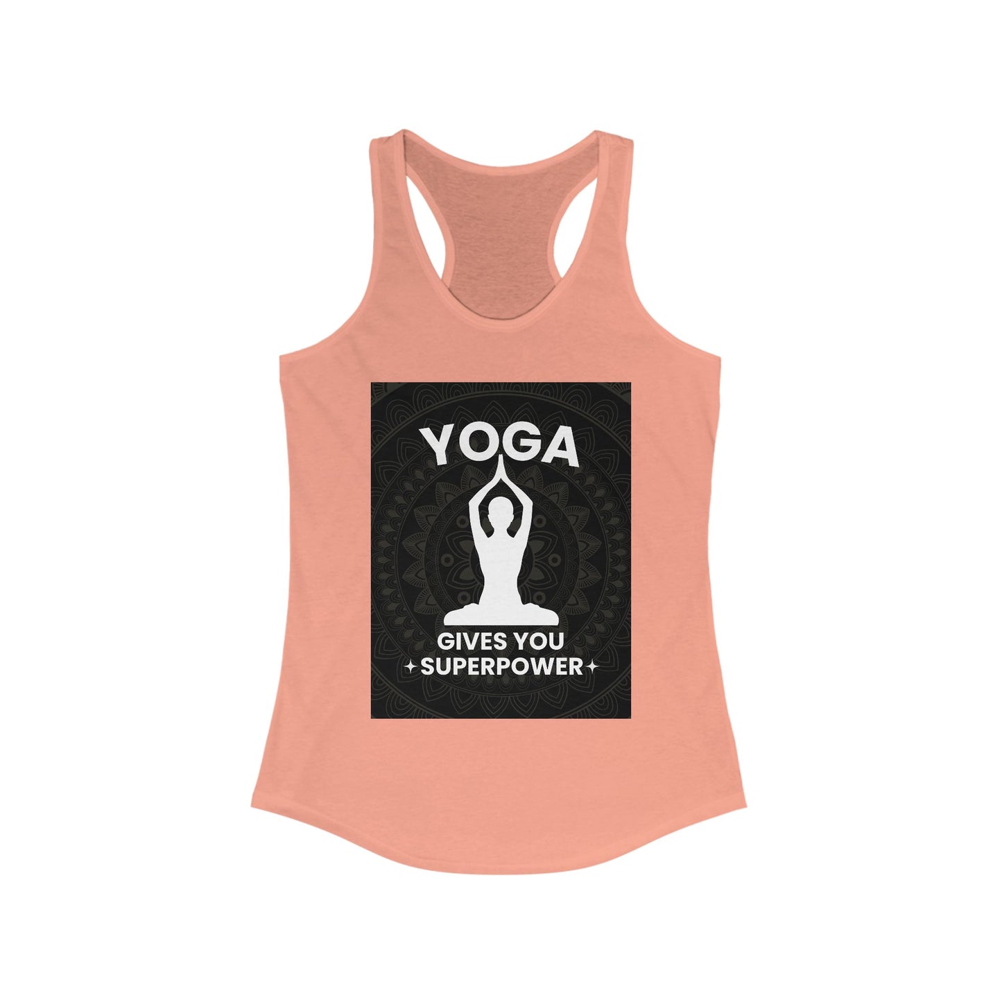 Superpowered by Yoga Racerback Tank – Empower Your Flow