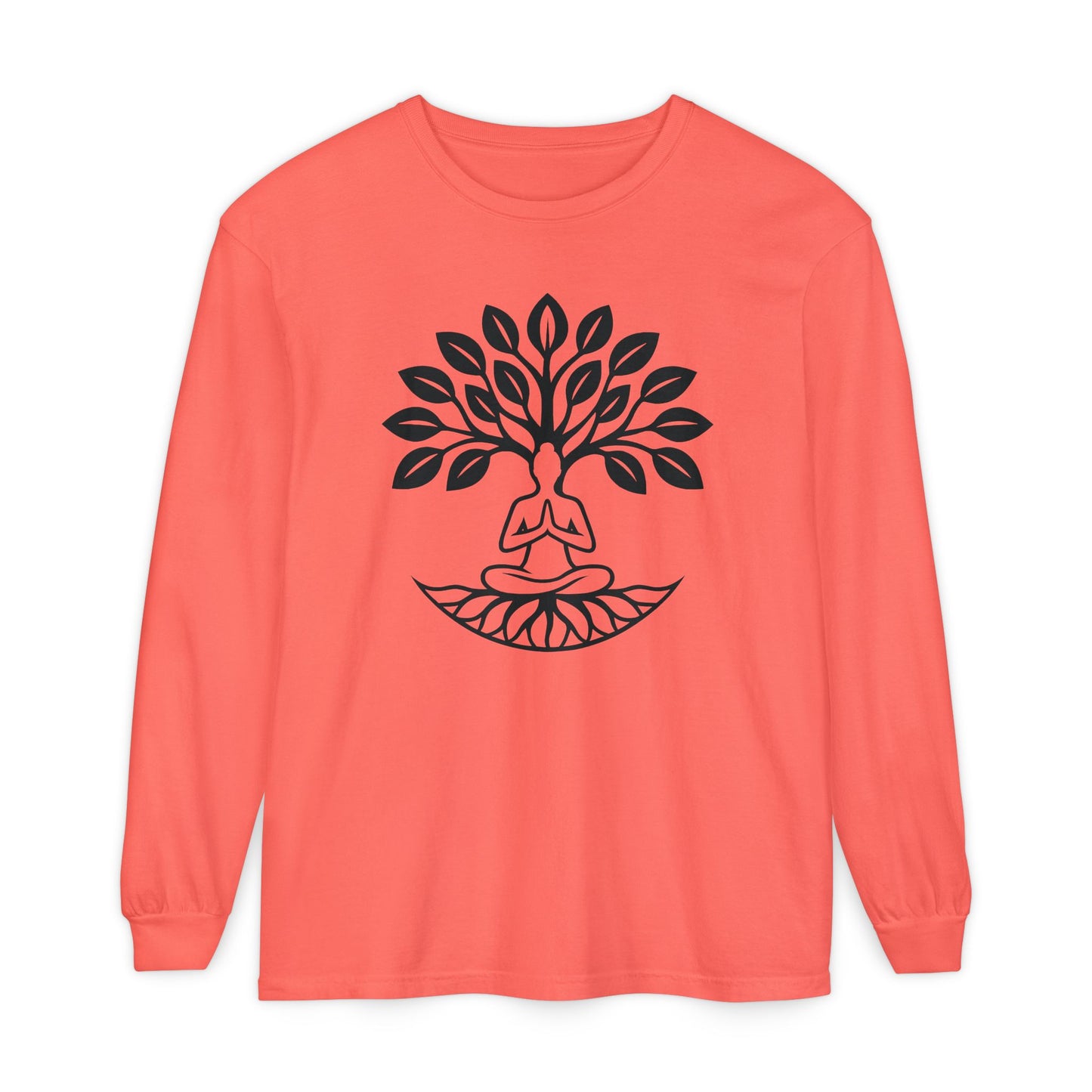 🌳Rooted in Stillness - Tree of Self - Long Sleeve Tee