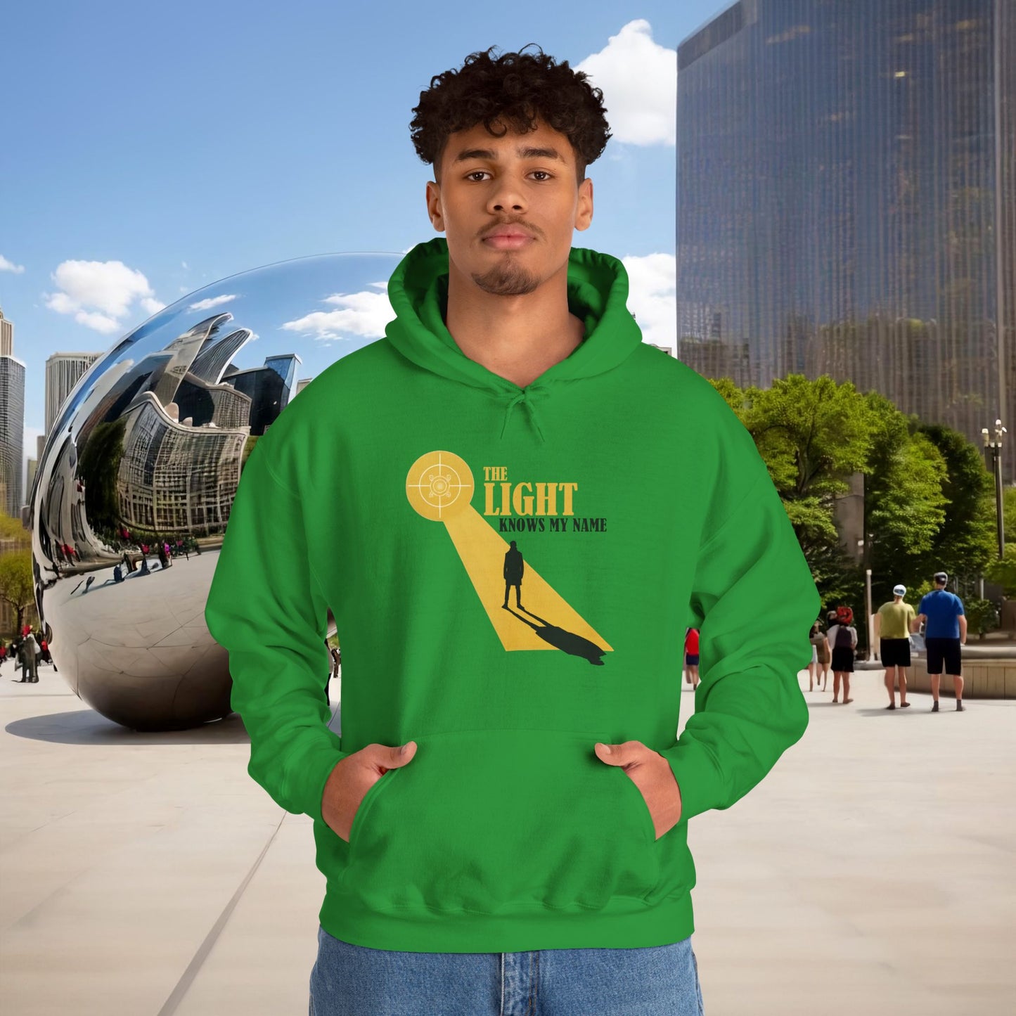 ☀️ THE LIGHT KNOWS MY NAME — Menaste™ Hoodie