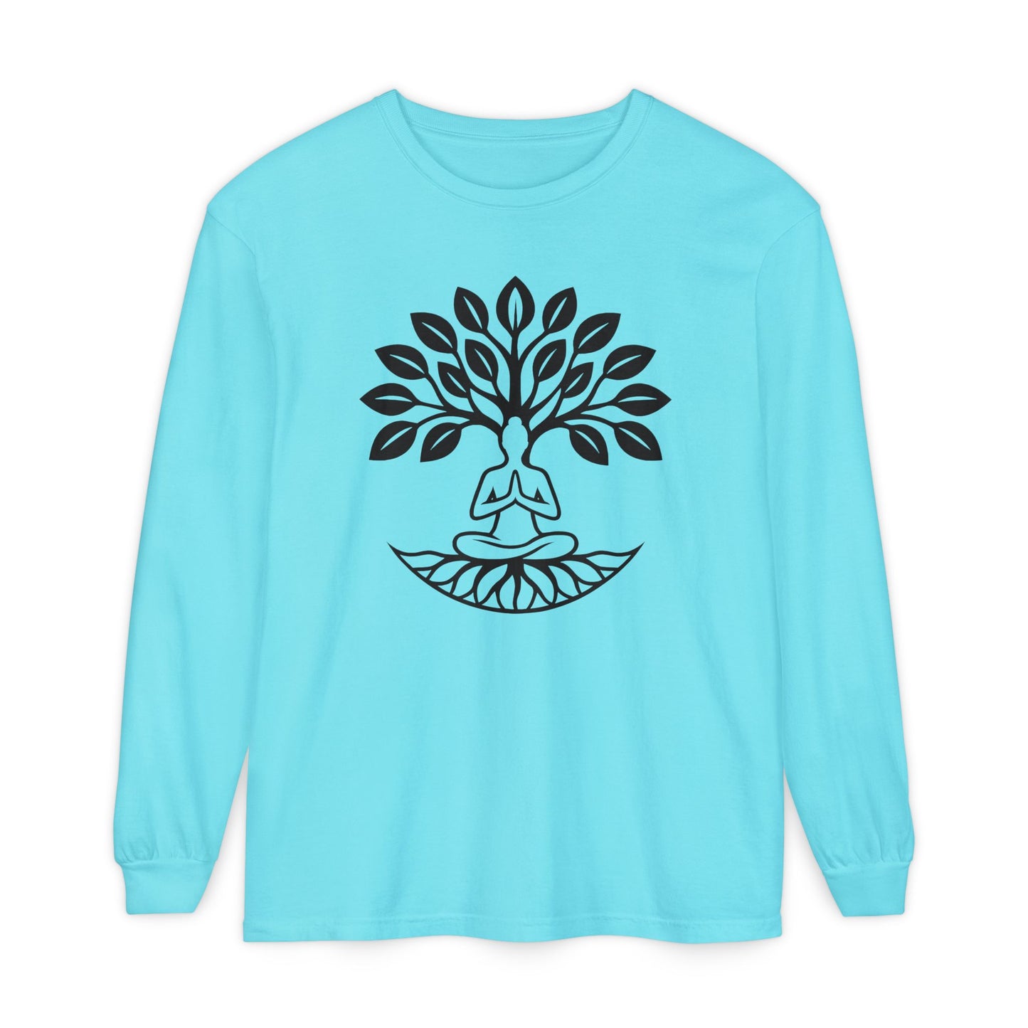 🌳Rooted in Stillness - Tree of Self - Long Sleeve Tee