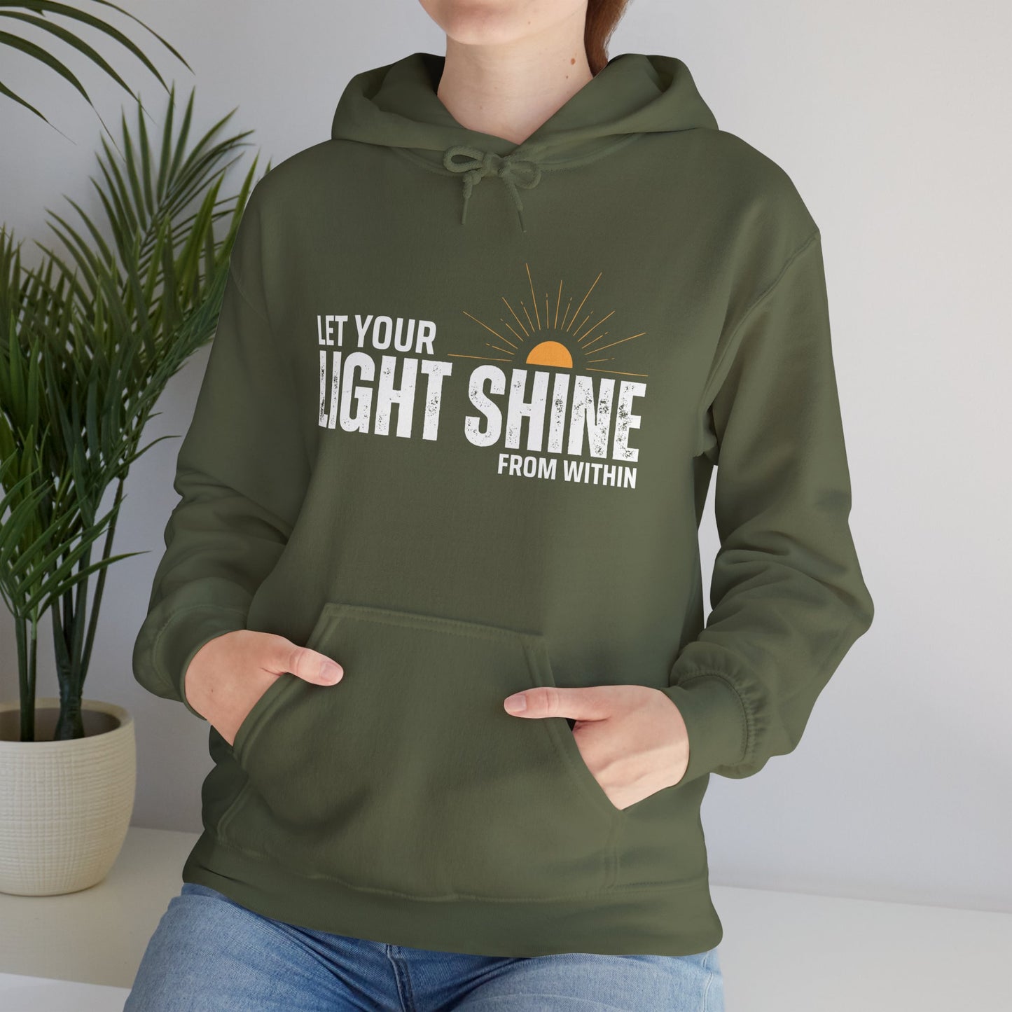 🌞Rise & Radiate Hoodie – Let Your Light Shine from Within✨🌅🕊️