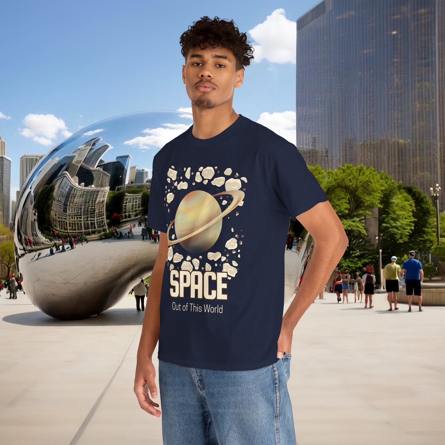 🌌 Menaste "Out of This World" — Cosmic Expansion Tee