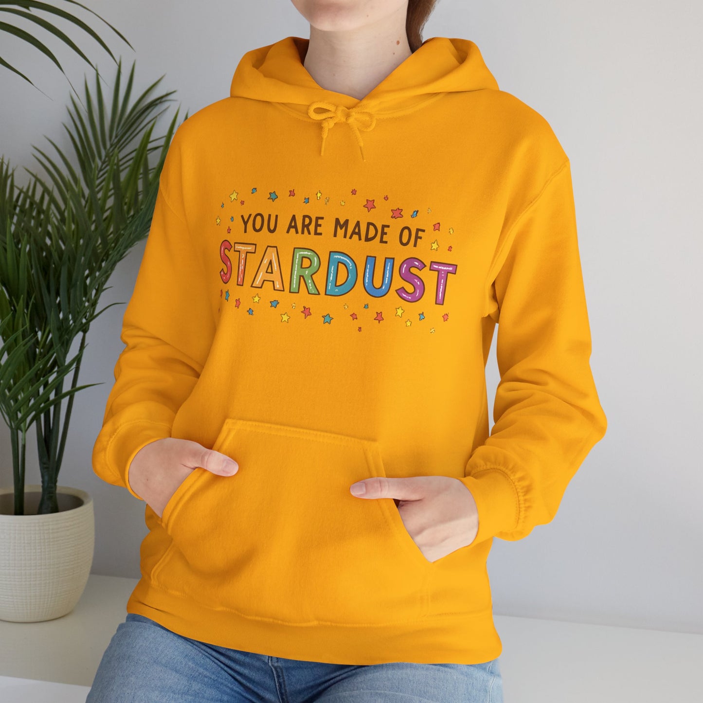 “You Are Made of Stardust” Cosmic Reminder Hoodie✨🌌