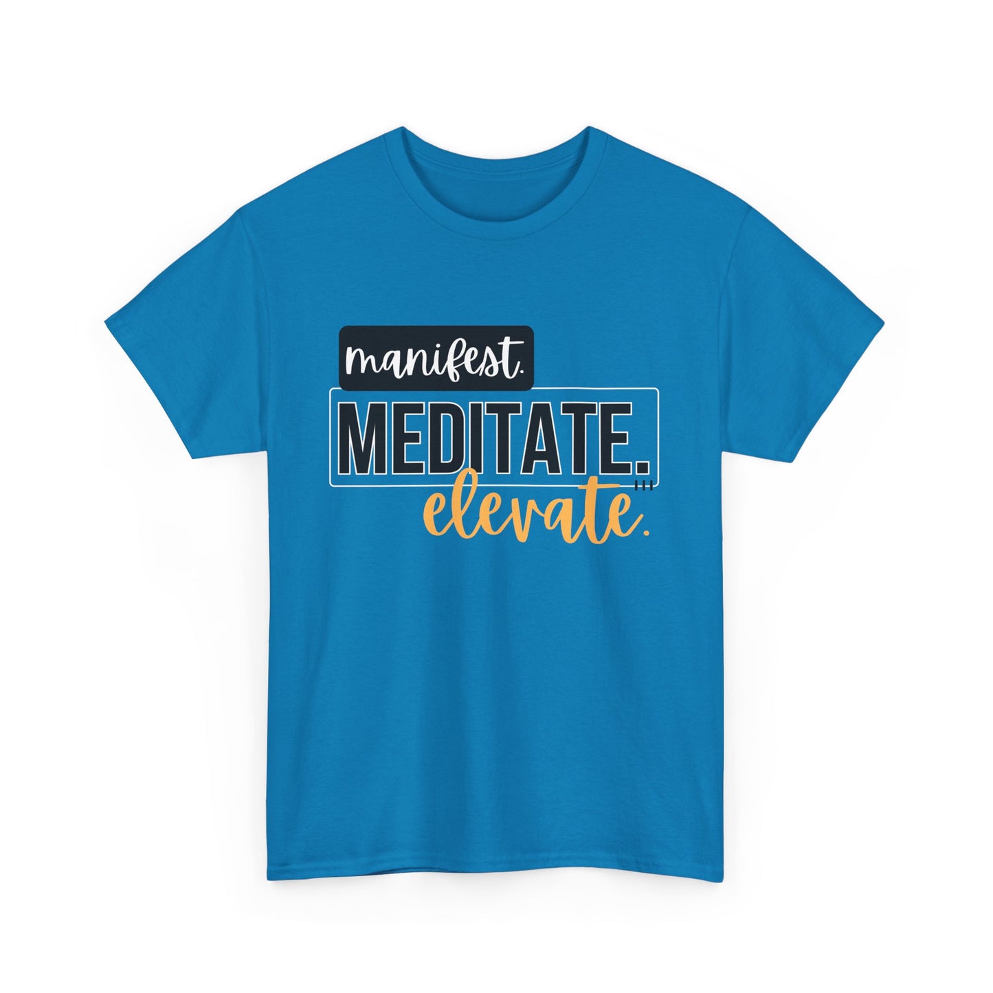 🔮Manifest, Meditate, Elevate Tee - Align, Rise, Repeat