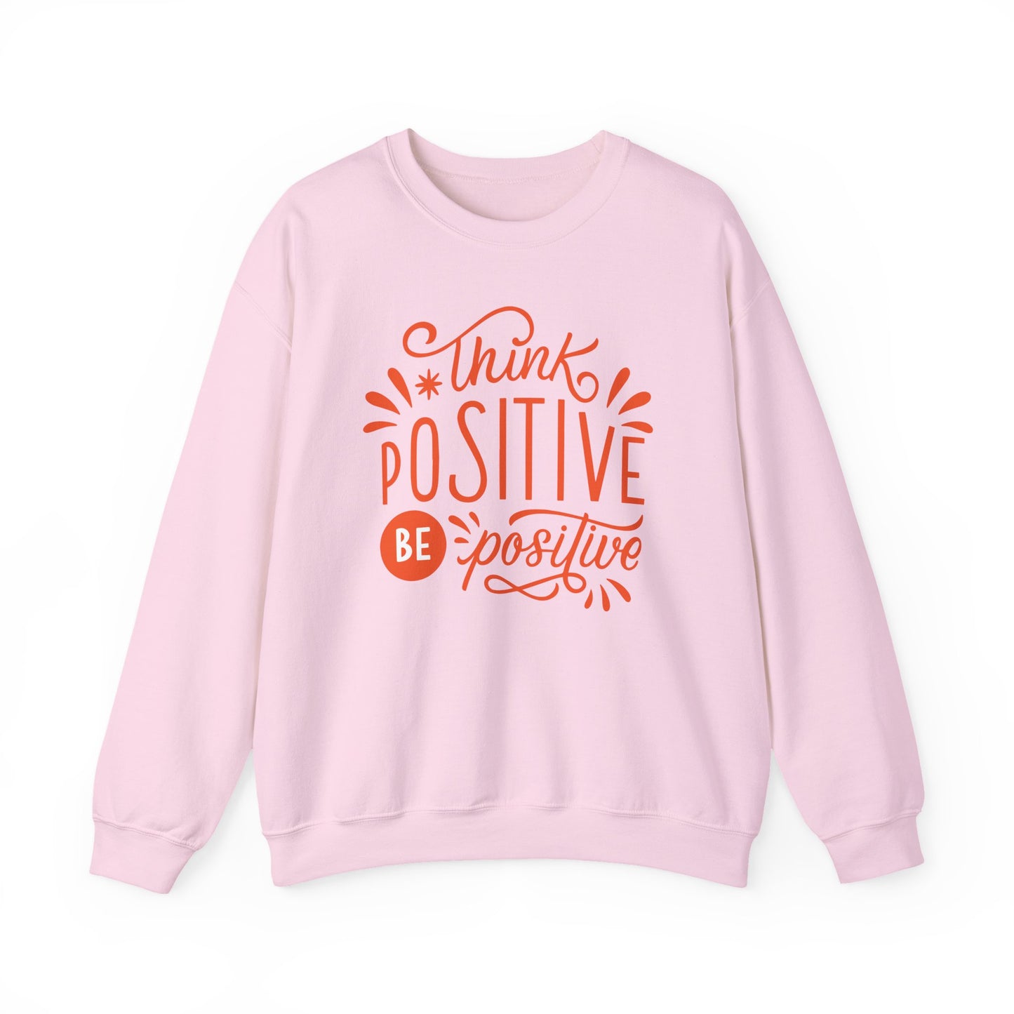 🌼Think Positive, Be Positive - Let Your Energy Bloom Crewneck Sweatshirt