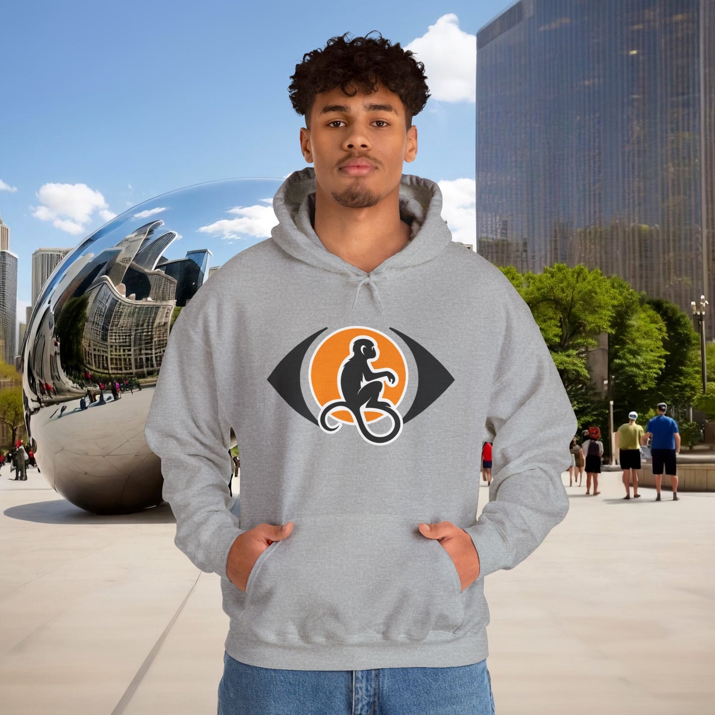 🌑 THE THREE STATES OF MIND — Symbolic Menaste Hoodie